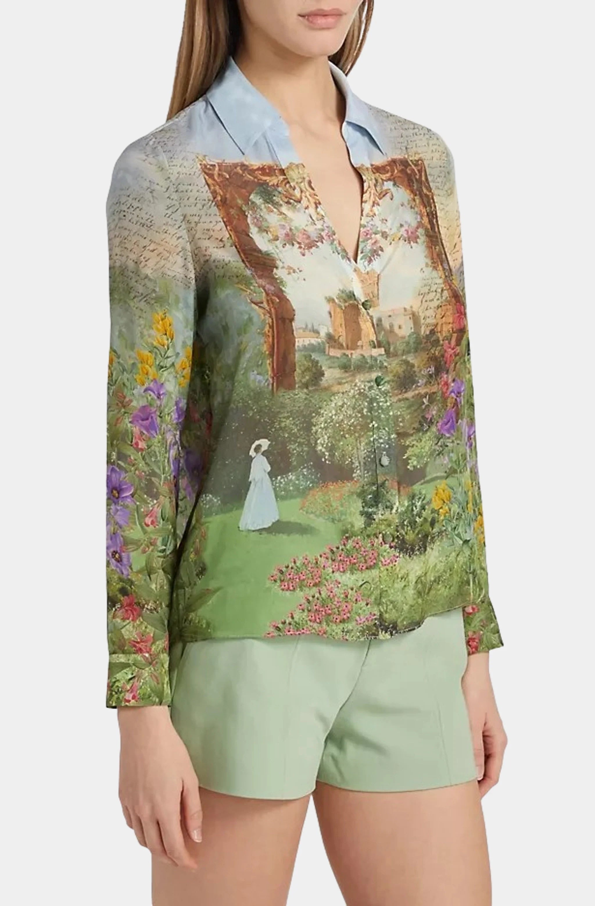 Eloise Button Down Blouse