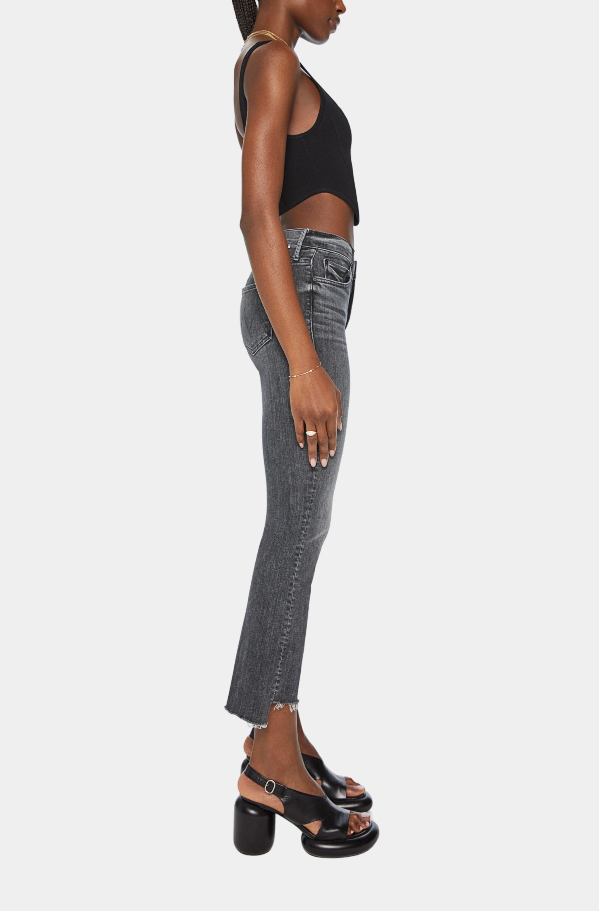The Insider Crop Step Fray