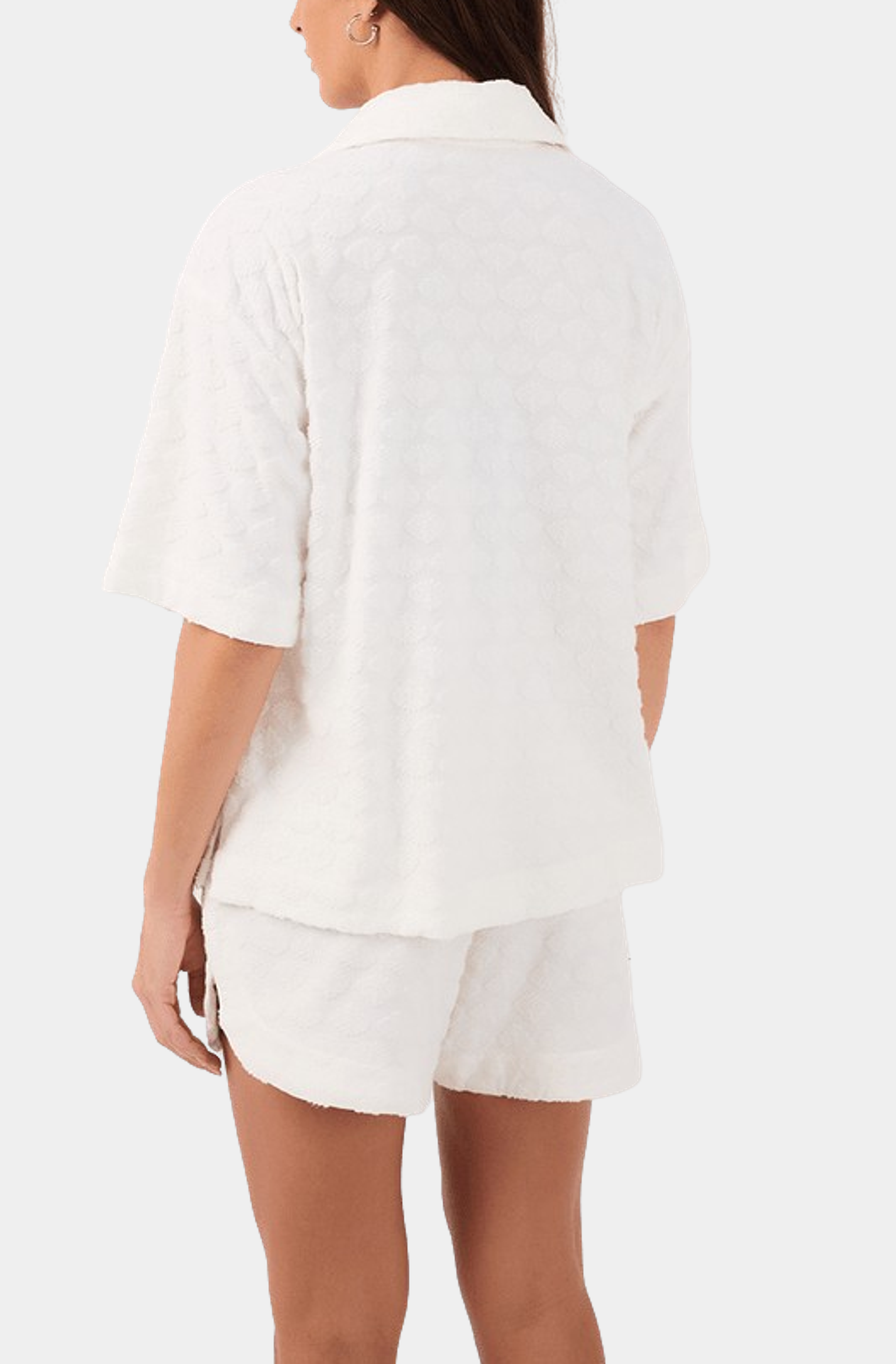 Shell Terry Cloth Shirt
