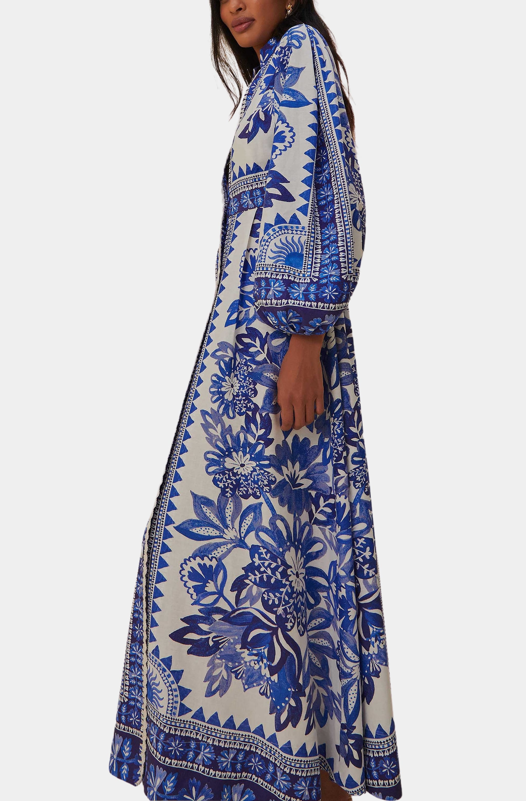 Flora Tapestry Off-White Maxi Dress Hemline Sandestin Flora Tapestry Off-White Maxi Dress Hemline Sandestin