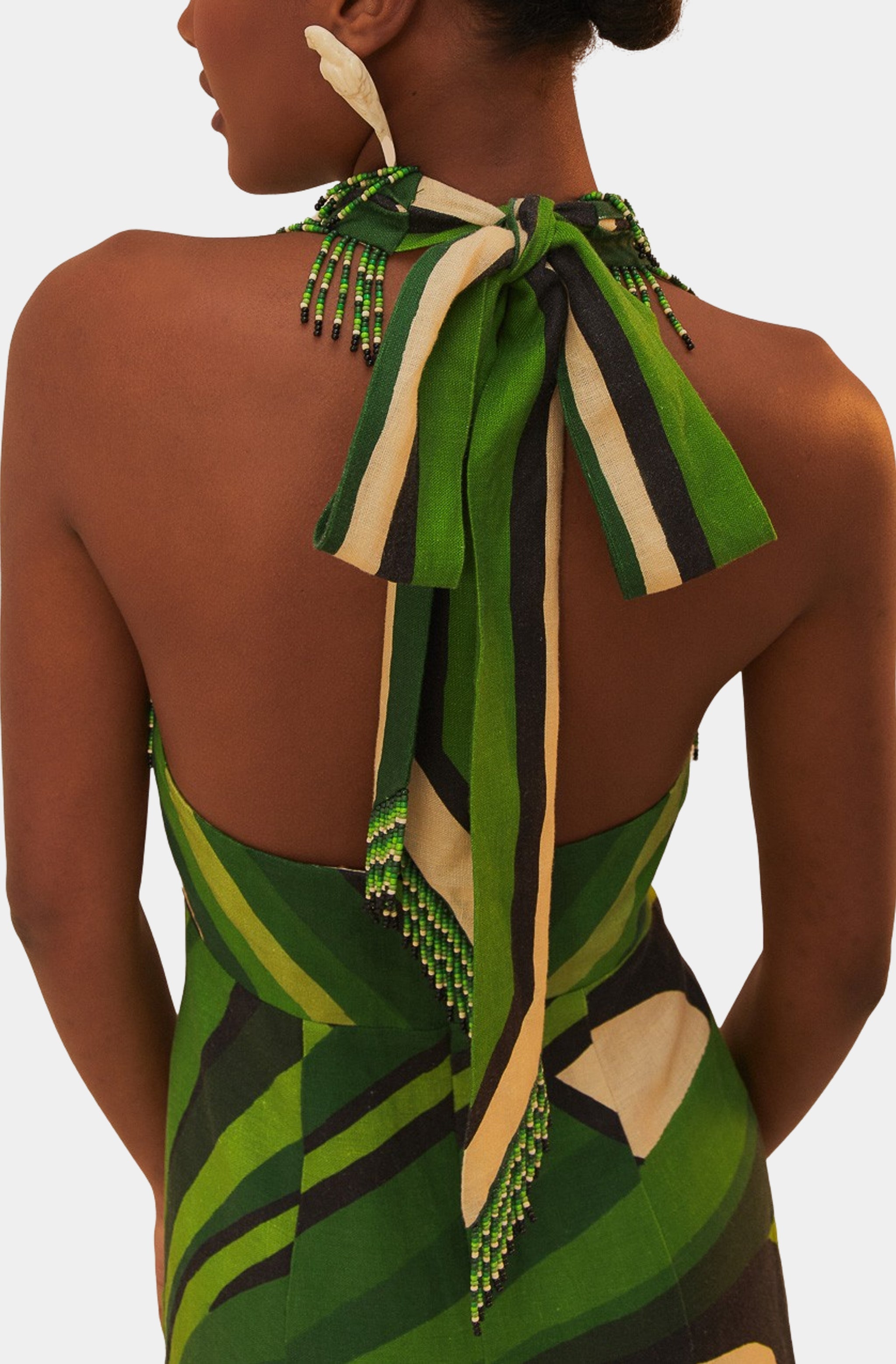 Toucan Tree Green Dress
