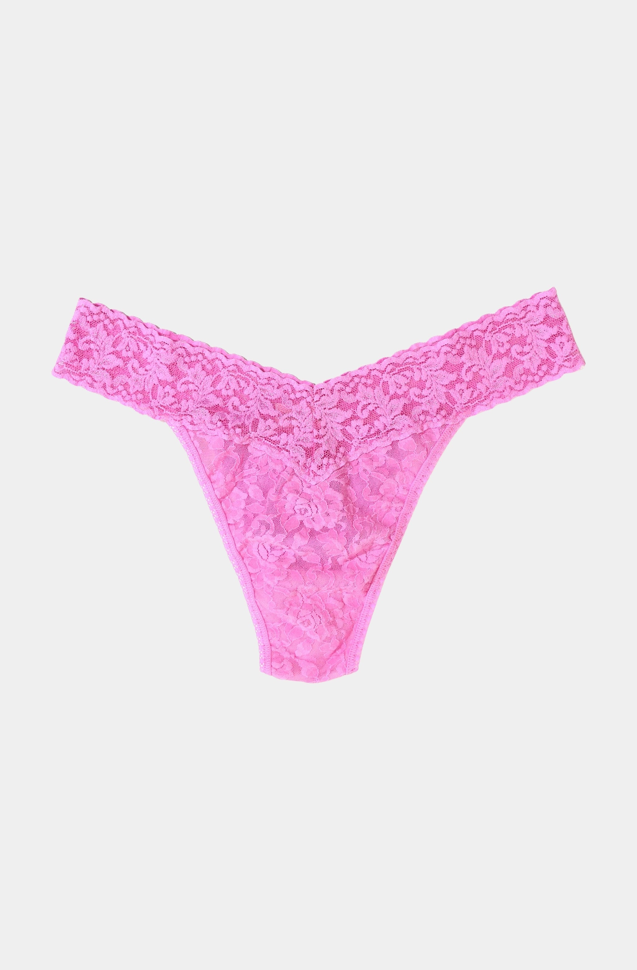 Signature Lace Original Rise Thong