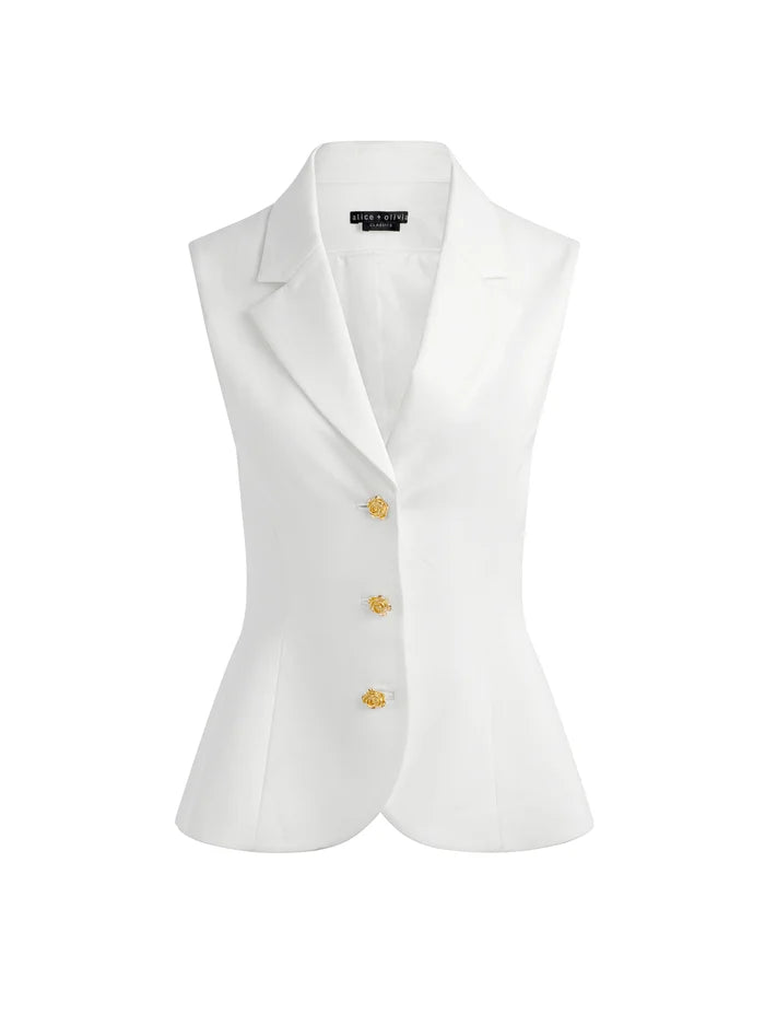 Sammie Sculpted Blazer Vest