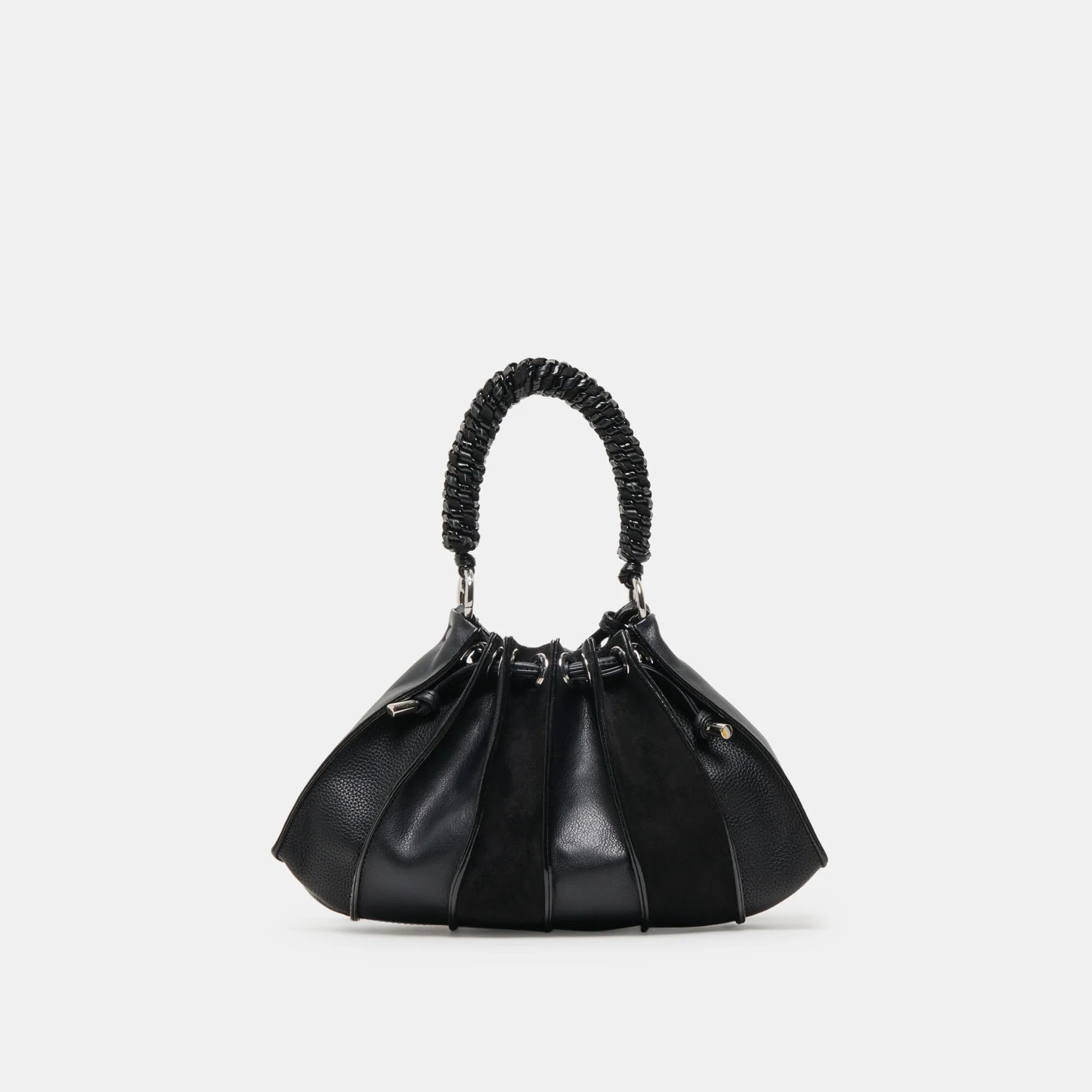 Toni East/West Pleated Crossbody Bag