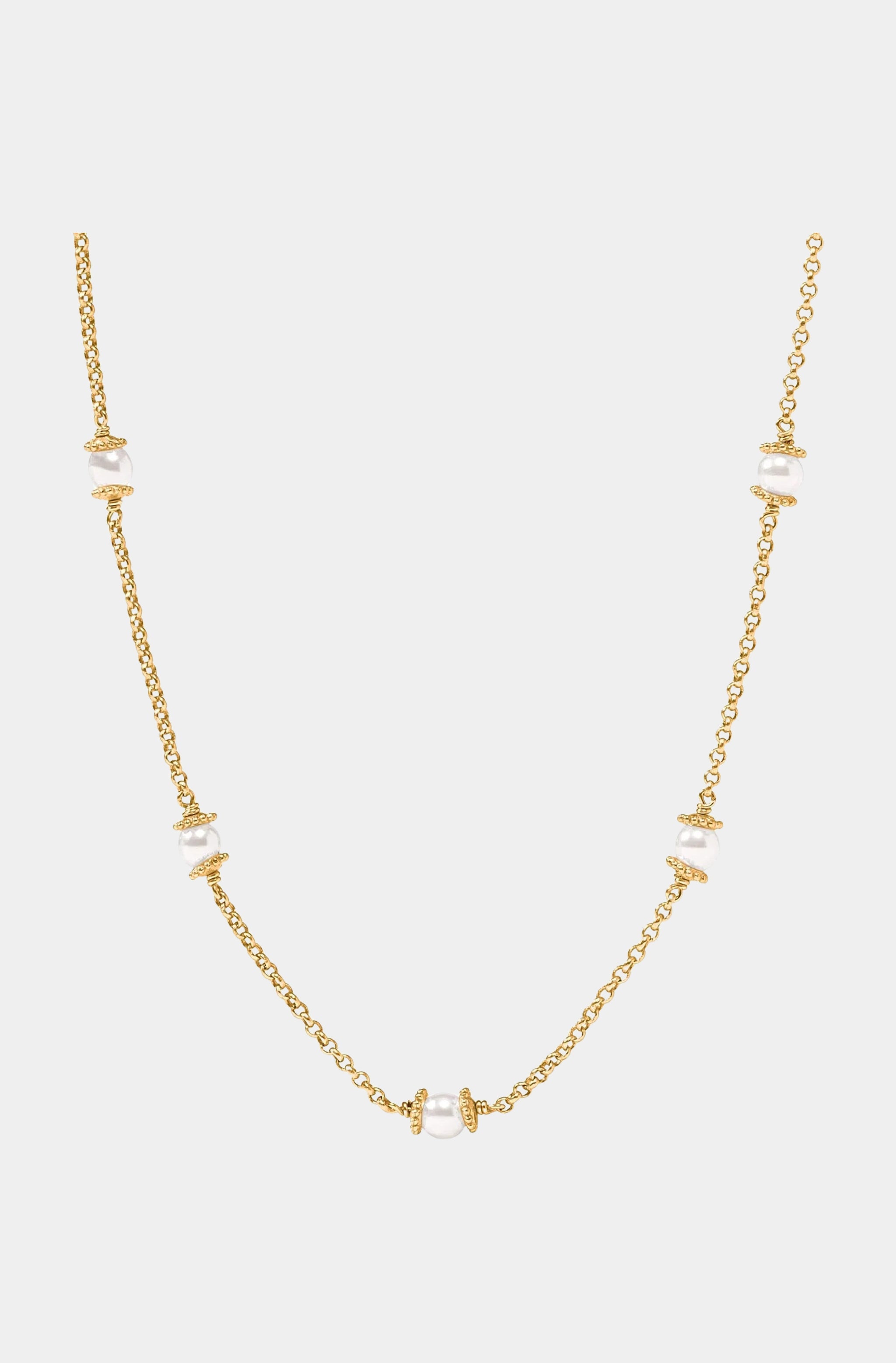 Hydra Delicate Station Necklace