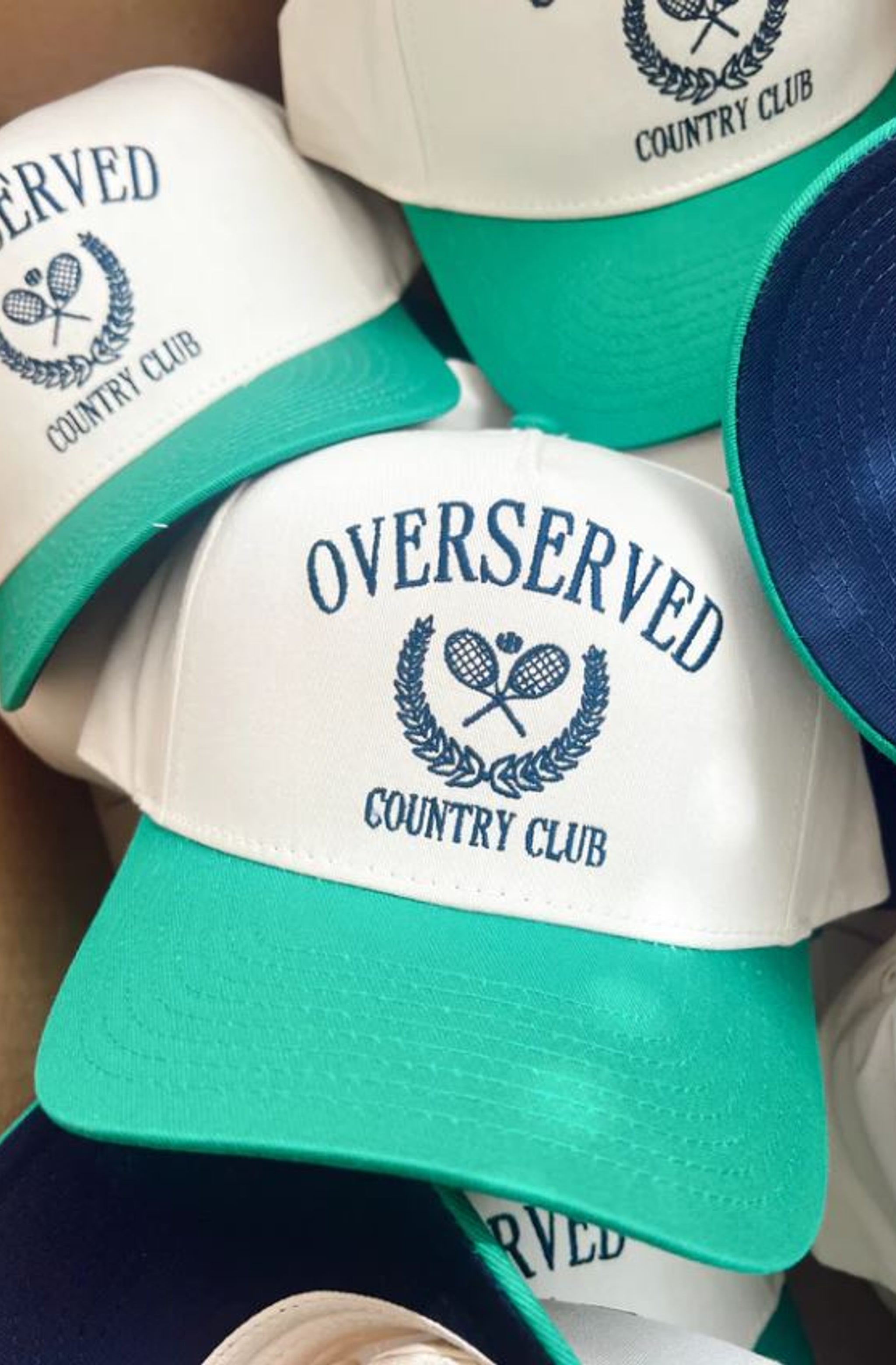 Overserved Country Club Vintage Trucker Hat