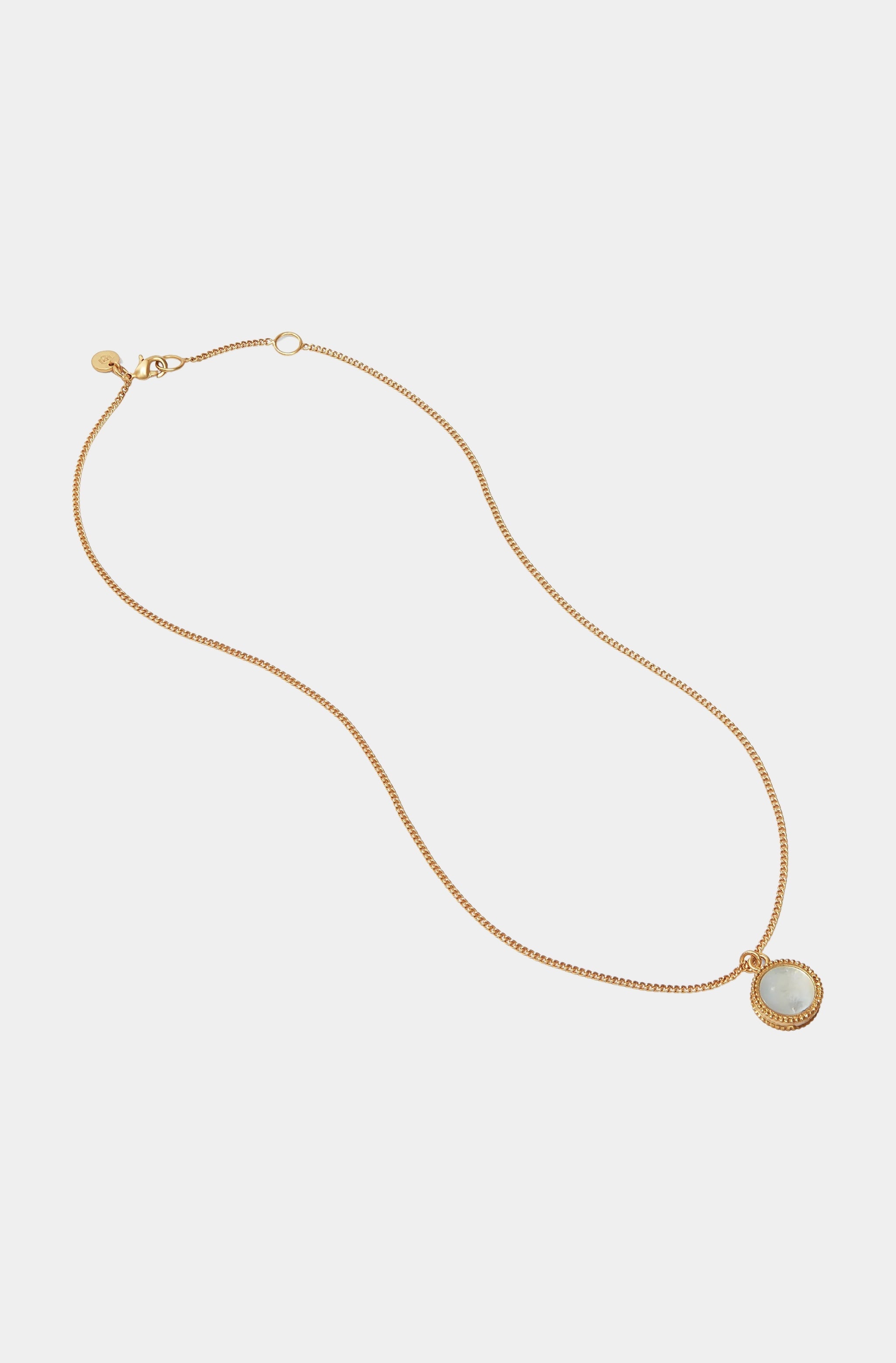 Fleur-de-Lis Solitaire Necklace
