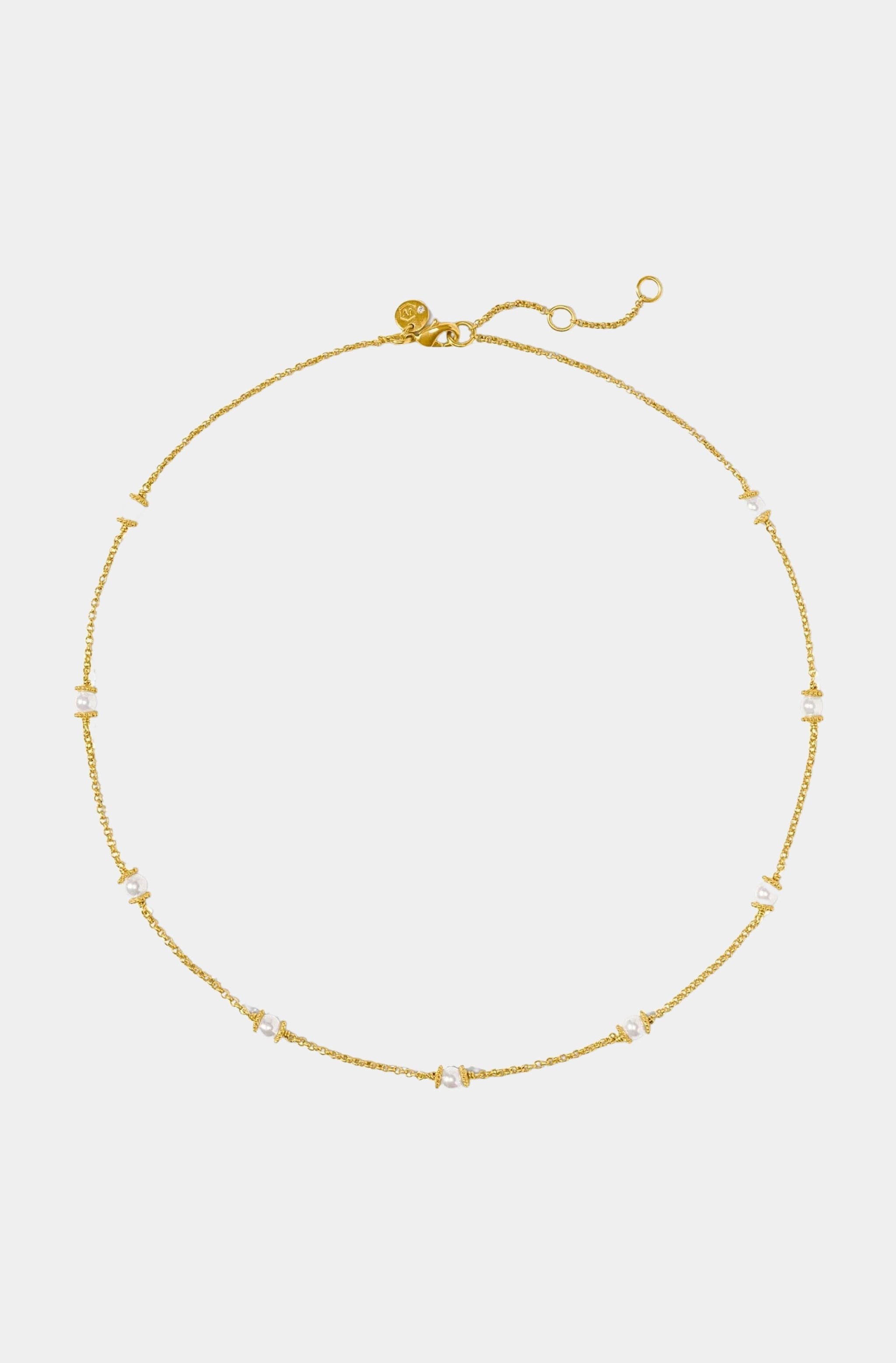 Hydra Delicate Station Necklace