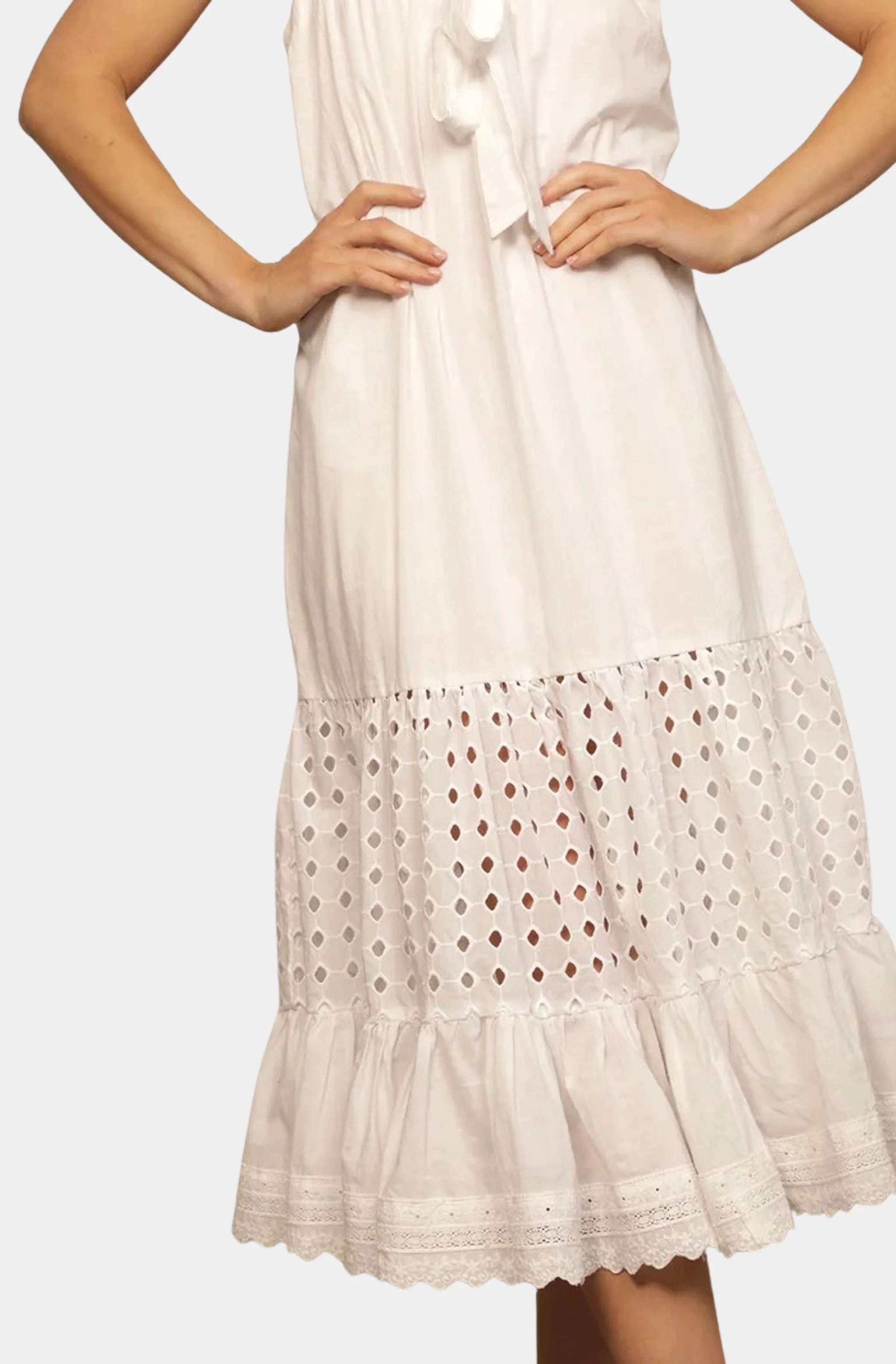 Costa Coquette Midi Dress