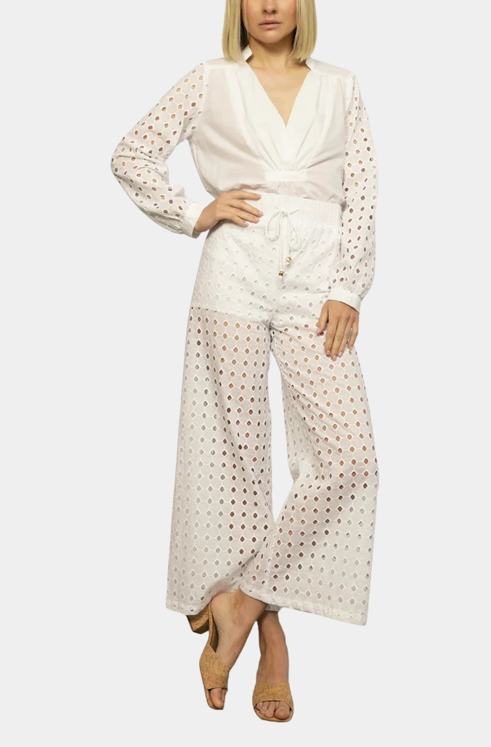 Embroidered Costa Blouse