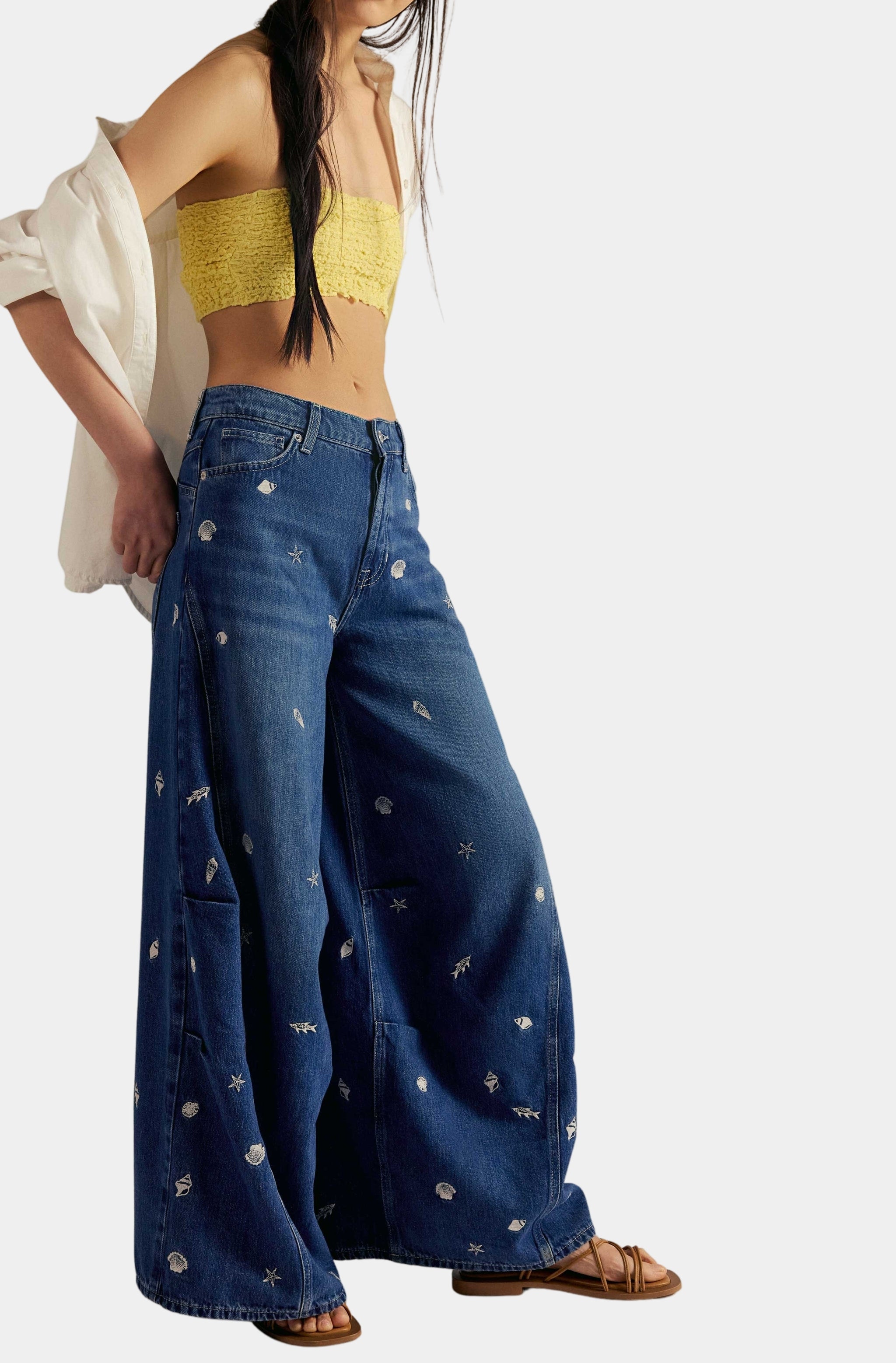 Westward Embroidered Jeans