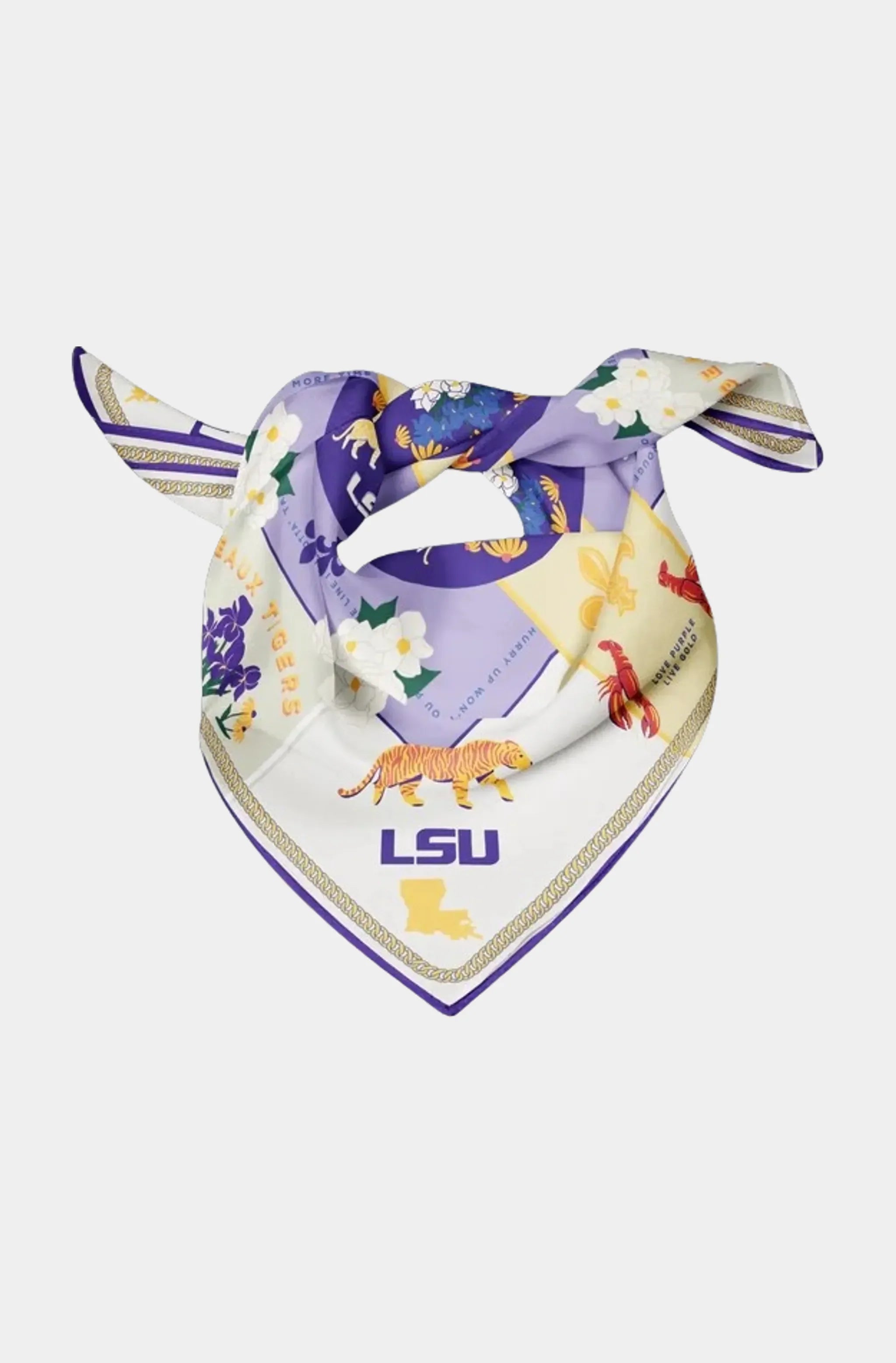 LSU Tigers Saturday Scarf