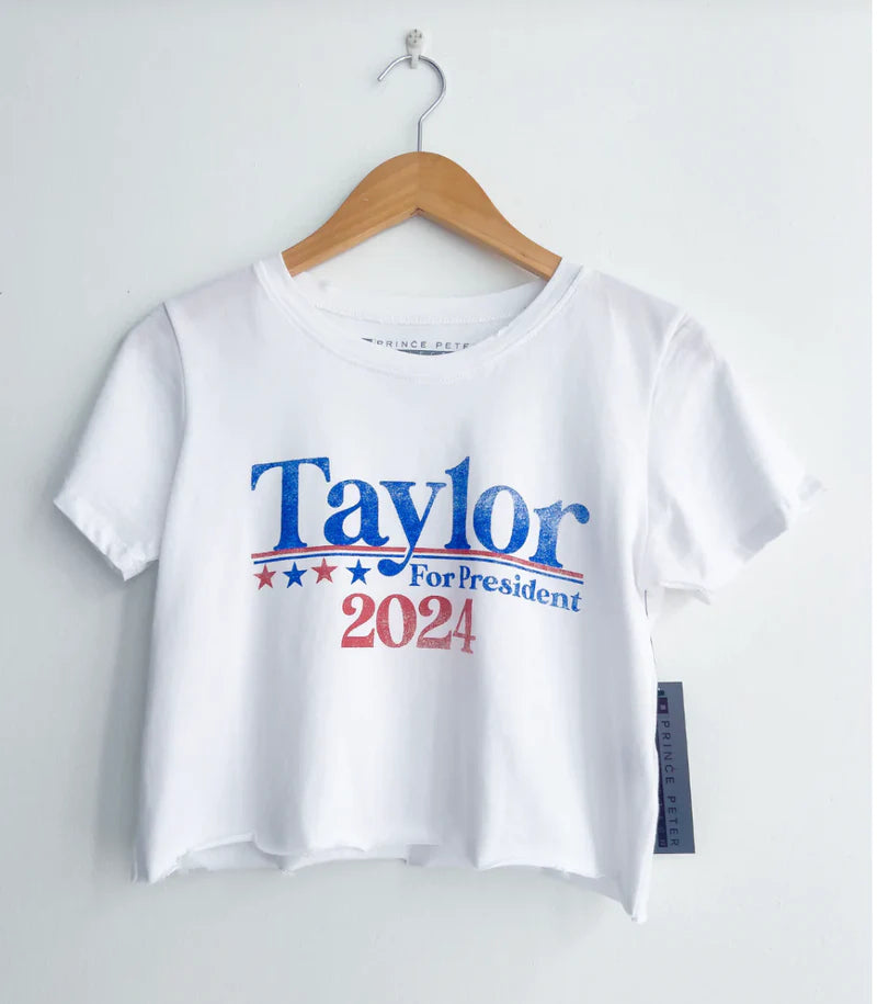 Election Crop Taylor Tee