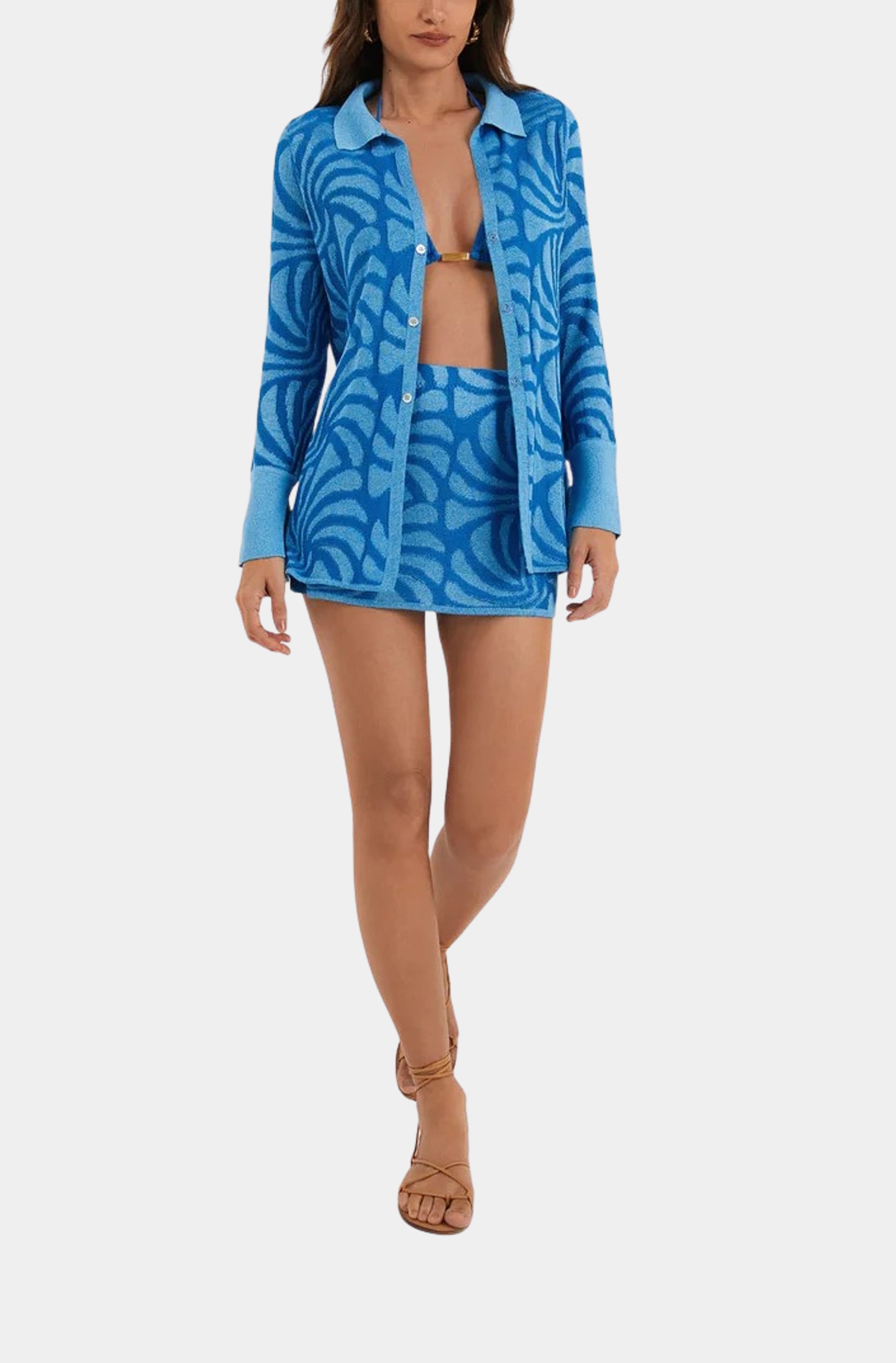 Jacquard Lara Blouse