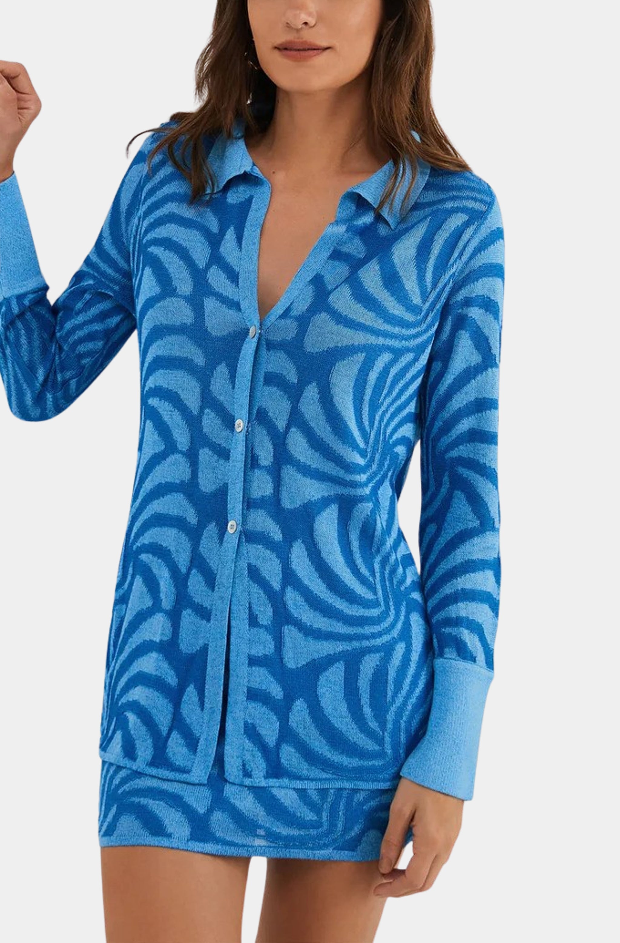 Jacquard Lara Blouse