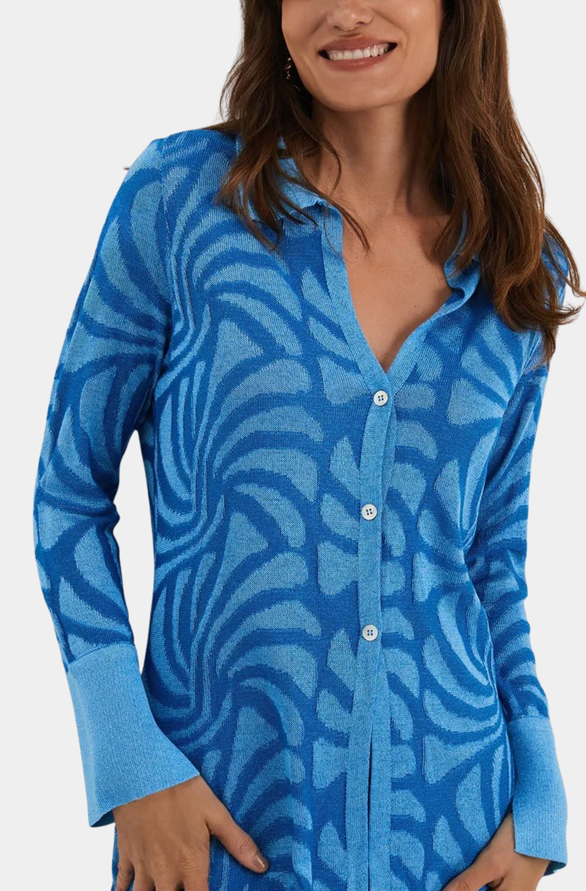 Jacquard Lara Blouse