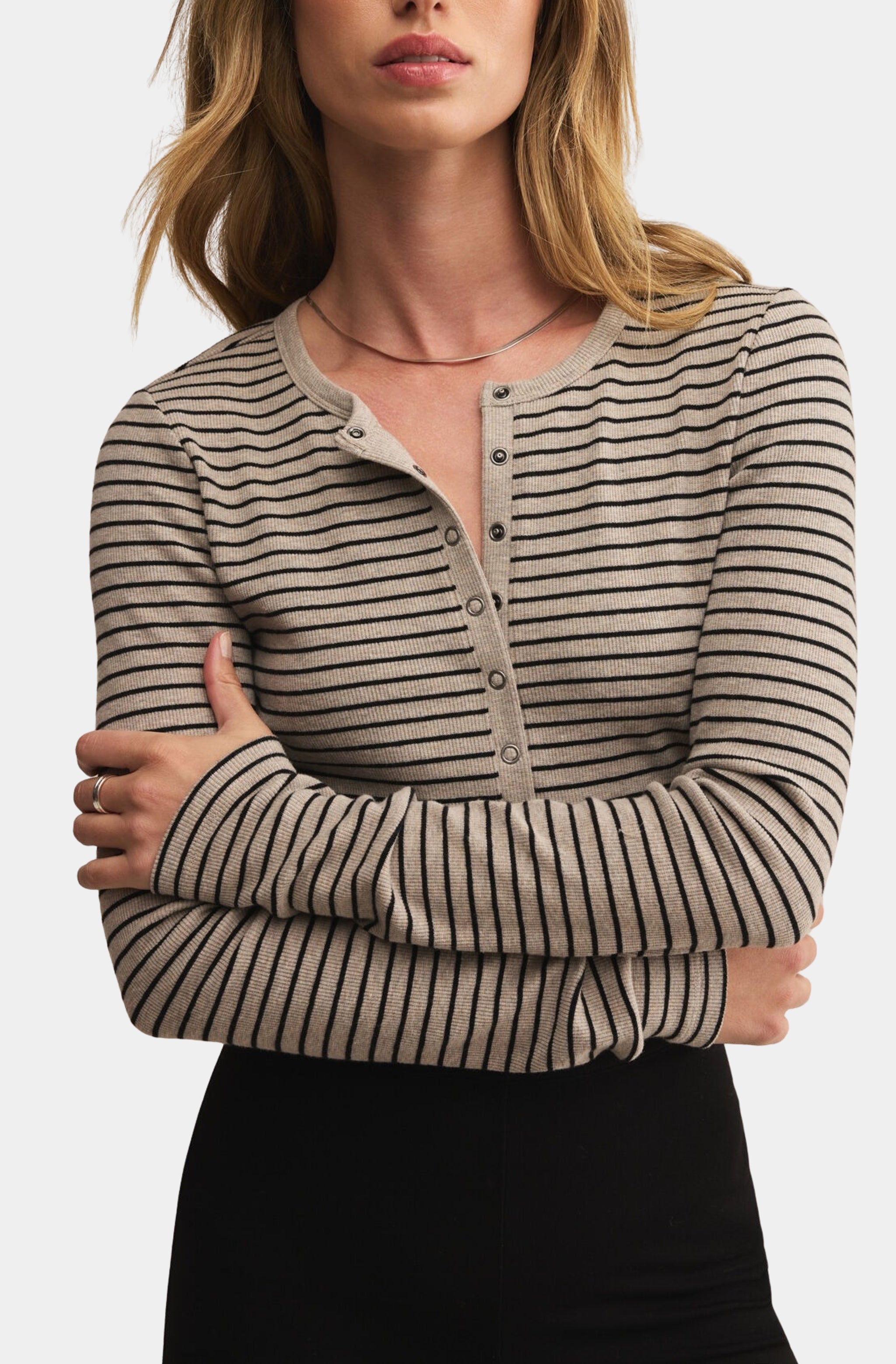 Stella Stripe Henley