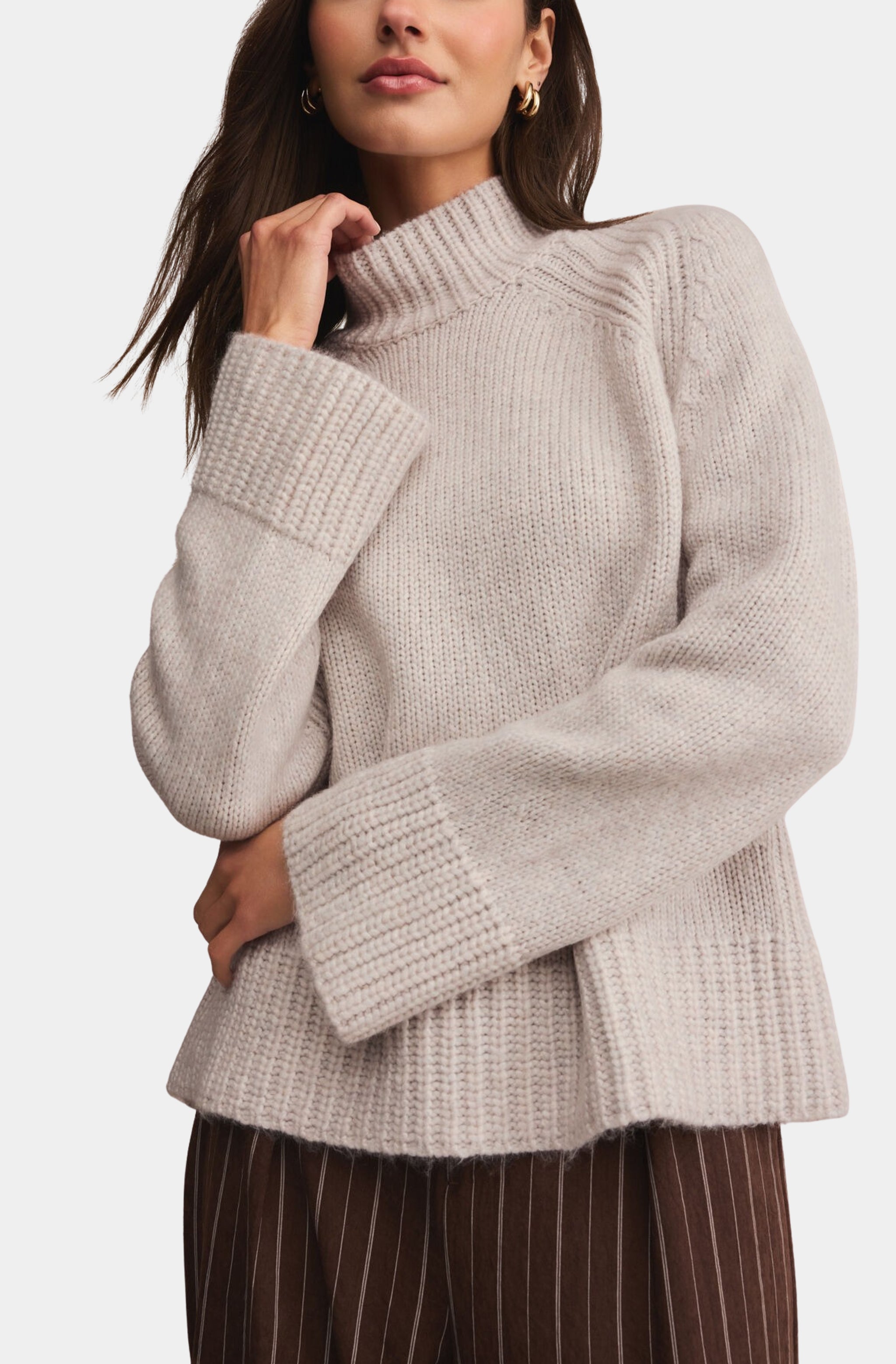 Emerge Funnel Neck Sweater