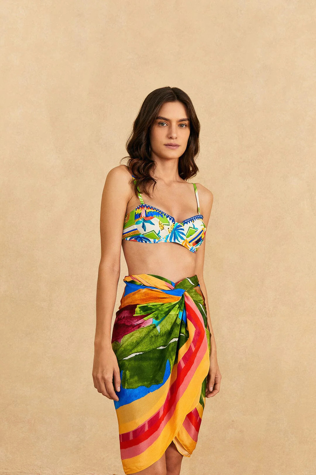 Bahia Mixed Scarves Sarong