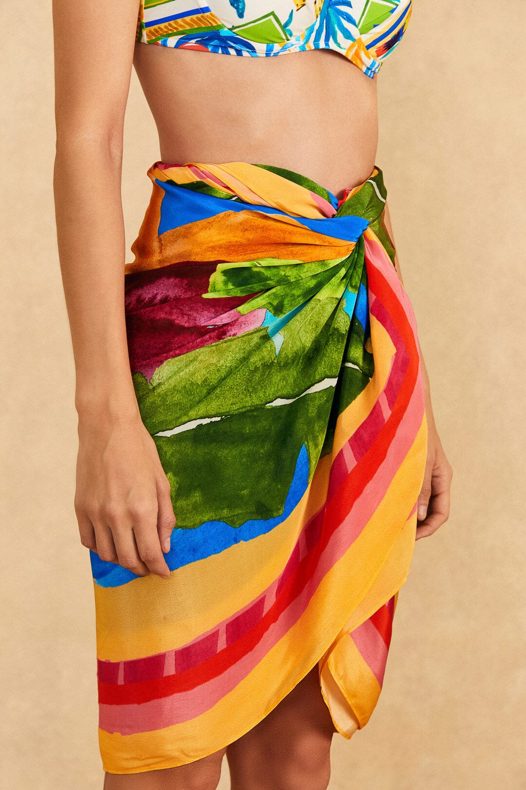 Bahia Mixed Scarves Sarong