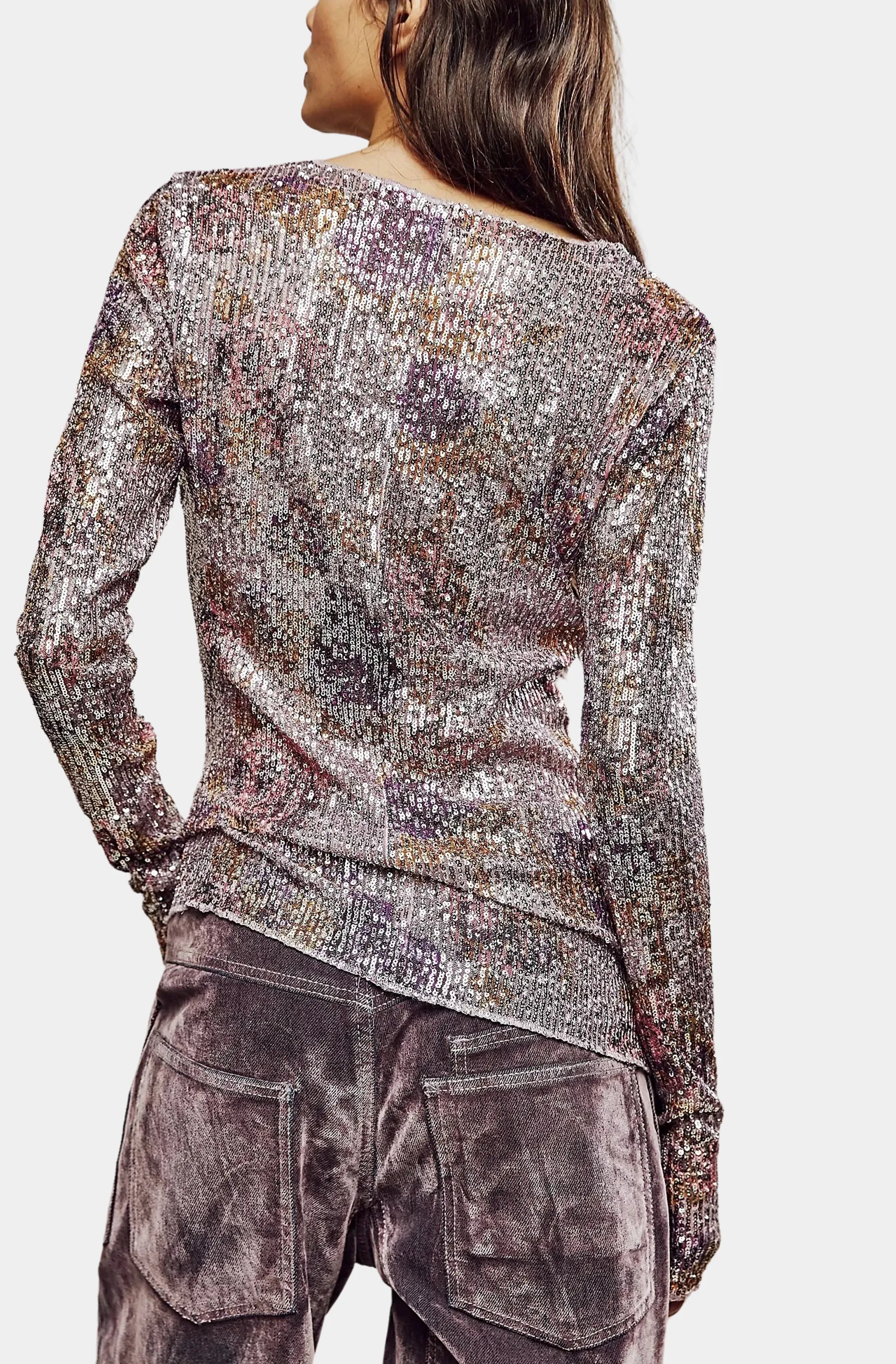 Printed Gold Rush Long Sleeve