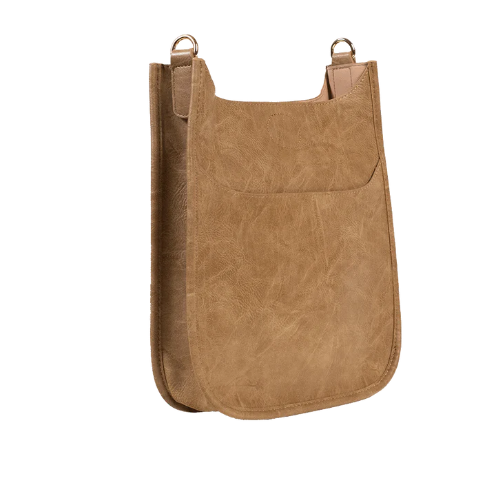 Classic Vegan Leather Messenger