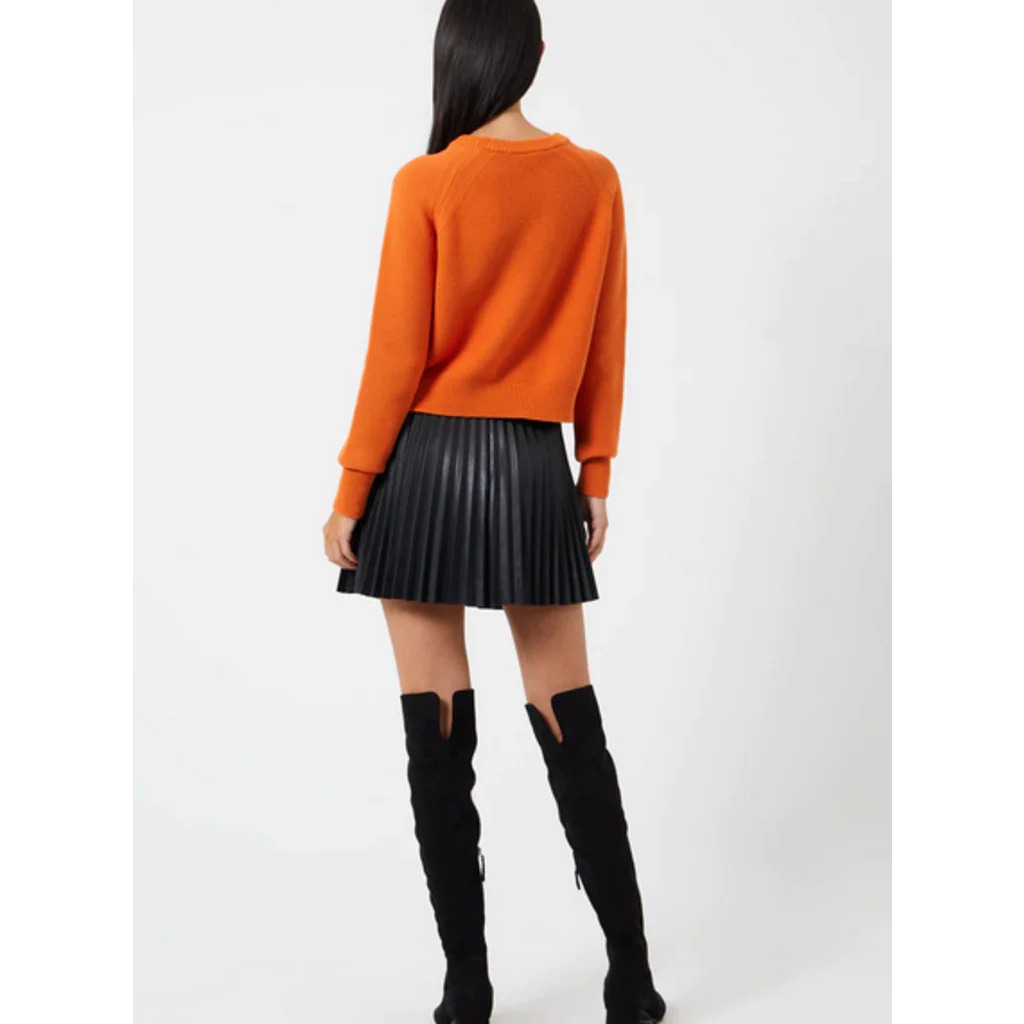 Etta Recycled Vegan Leather Skirt