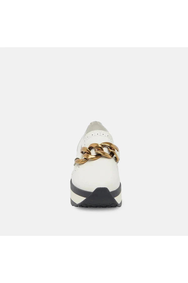Jhenee Sneakers in White Leather