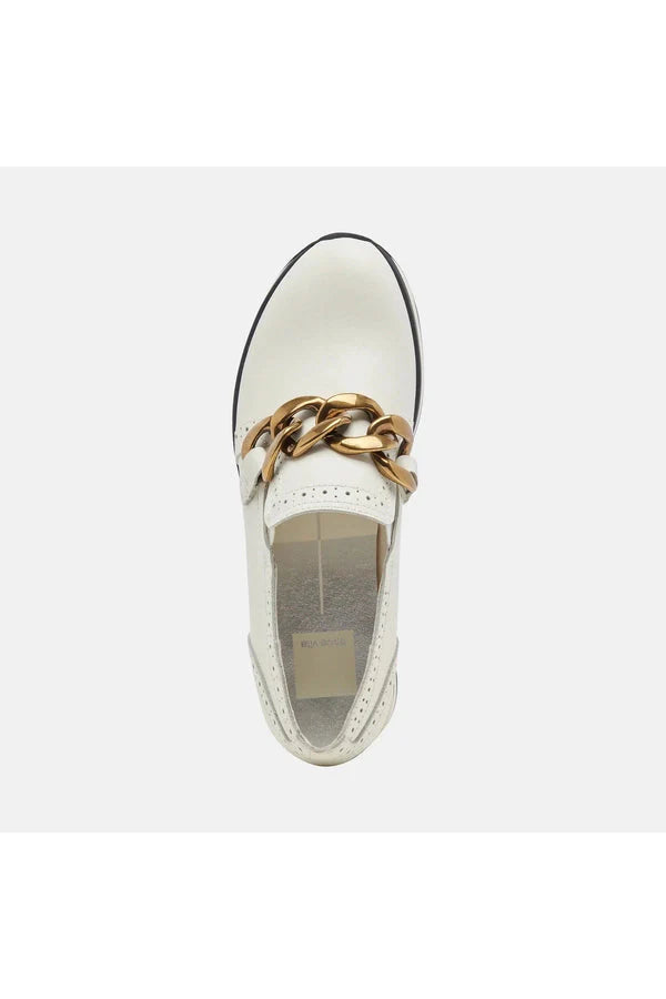 Jhenee Sneakers in White Leather