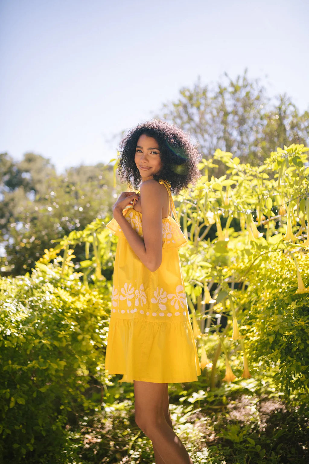 Miles Dress in Marigold