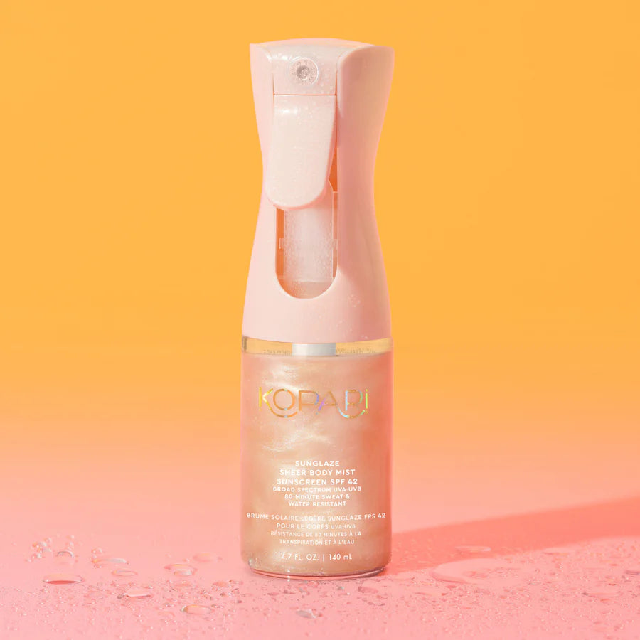 Sunglaze Sheer Body Mist Sunscreen SPF42