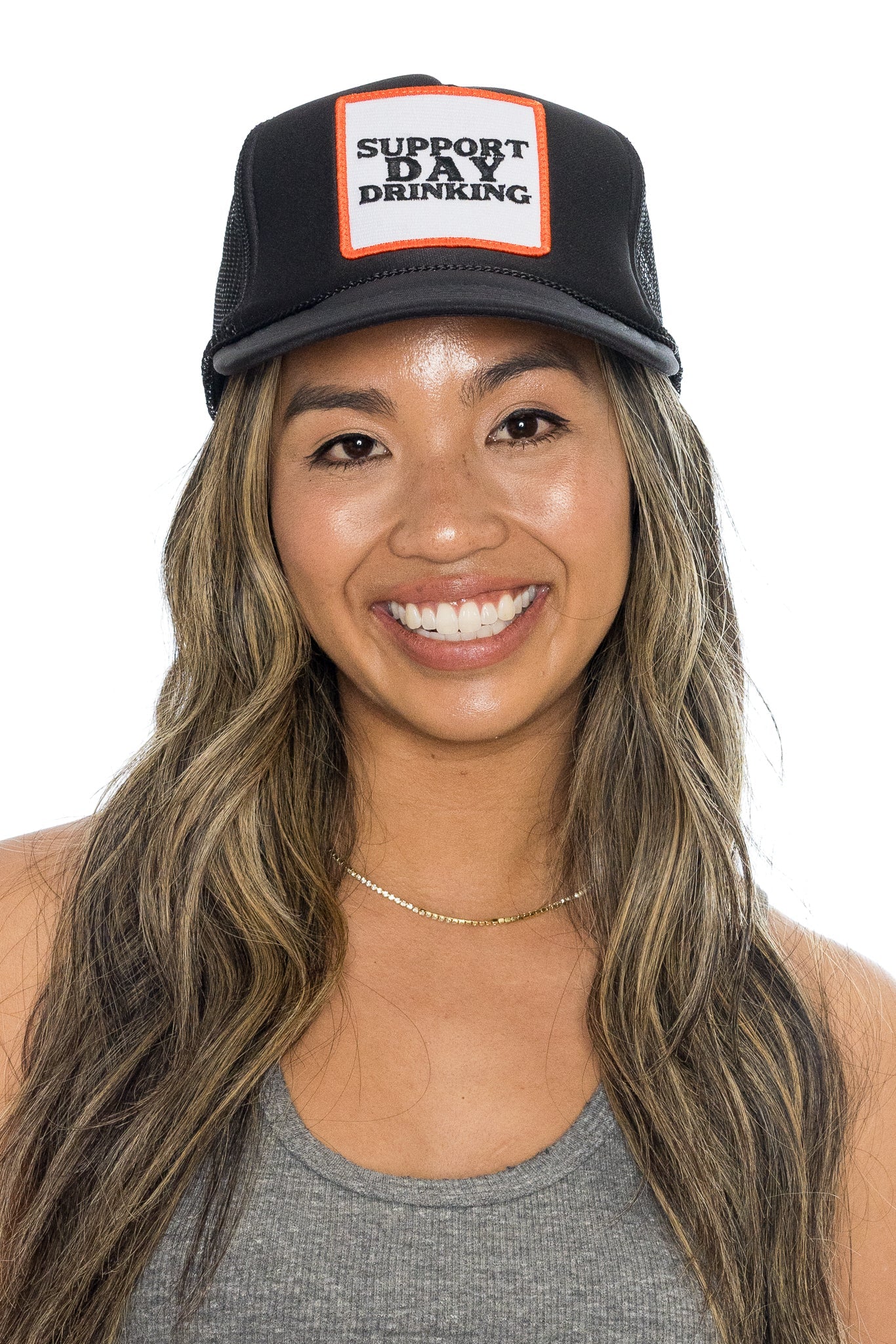 Support Day Drinking Trucker Hat