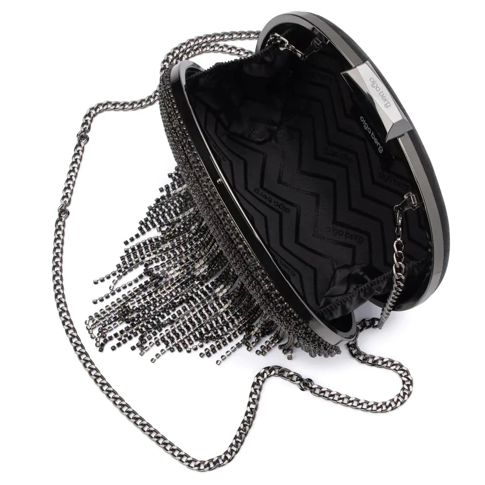 Bria Crystal Fringed Bag