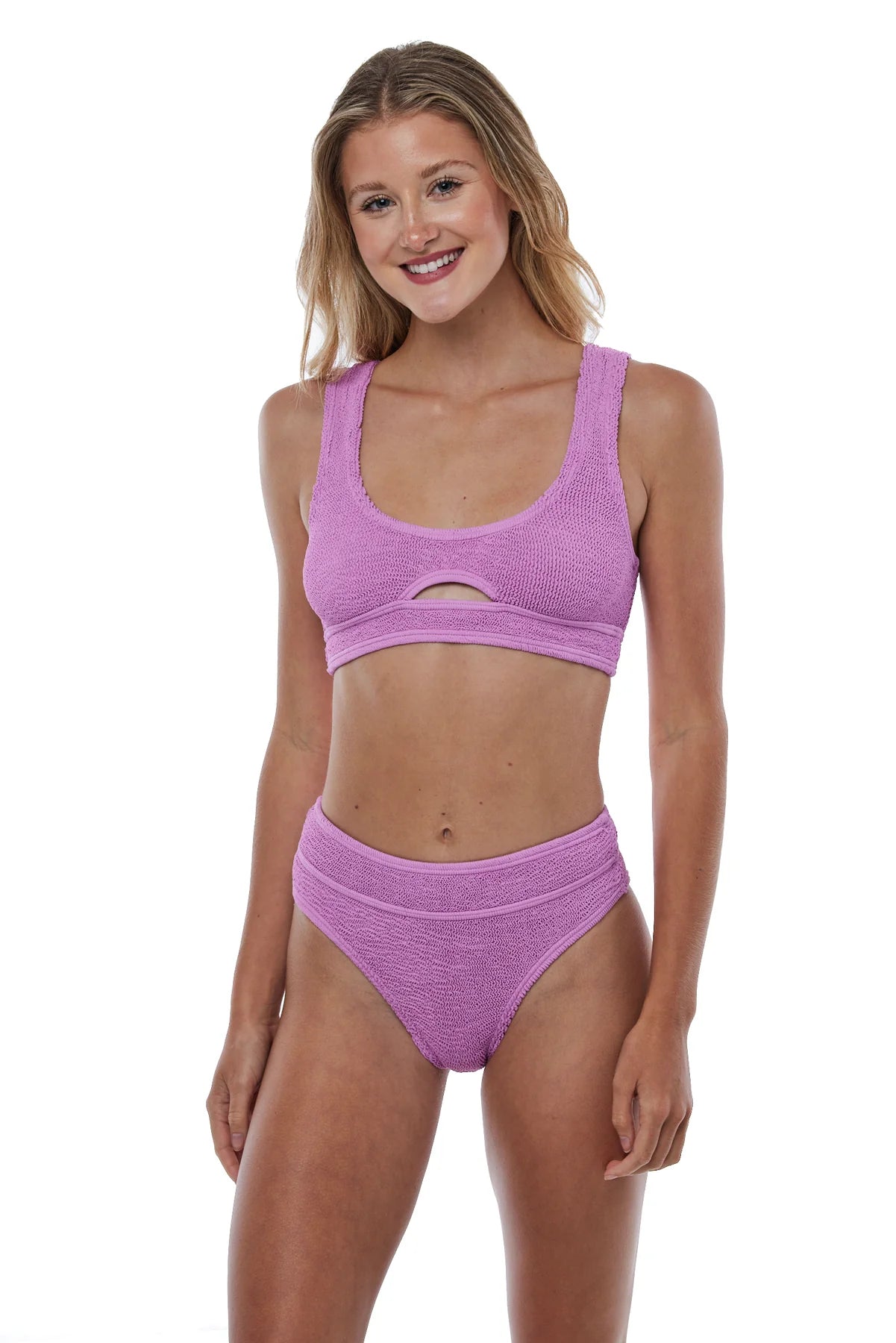 Sardinia Front Cut Out One Size Bikini Top