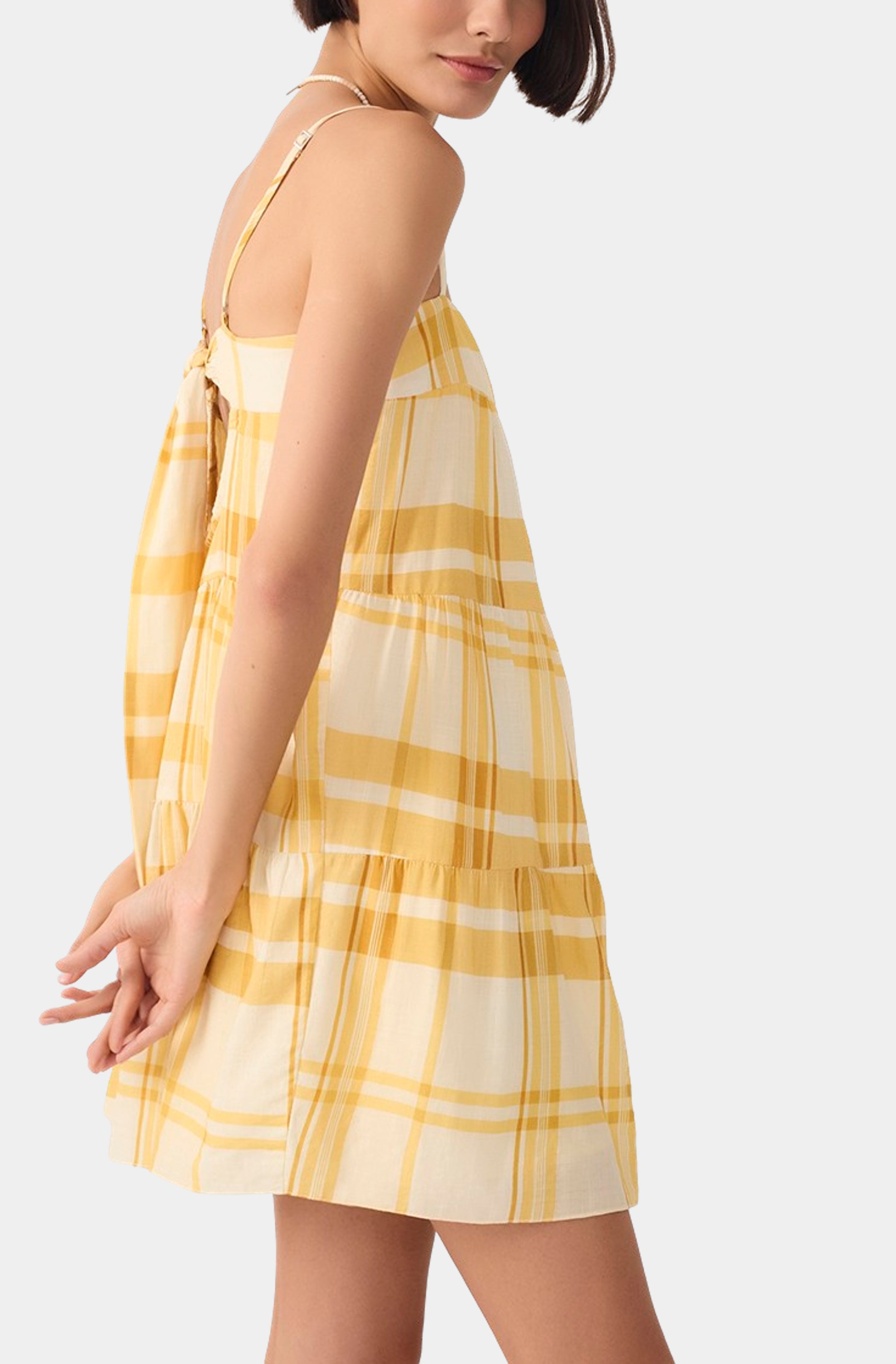 Sleeveless Tiered Romper