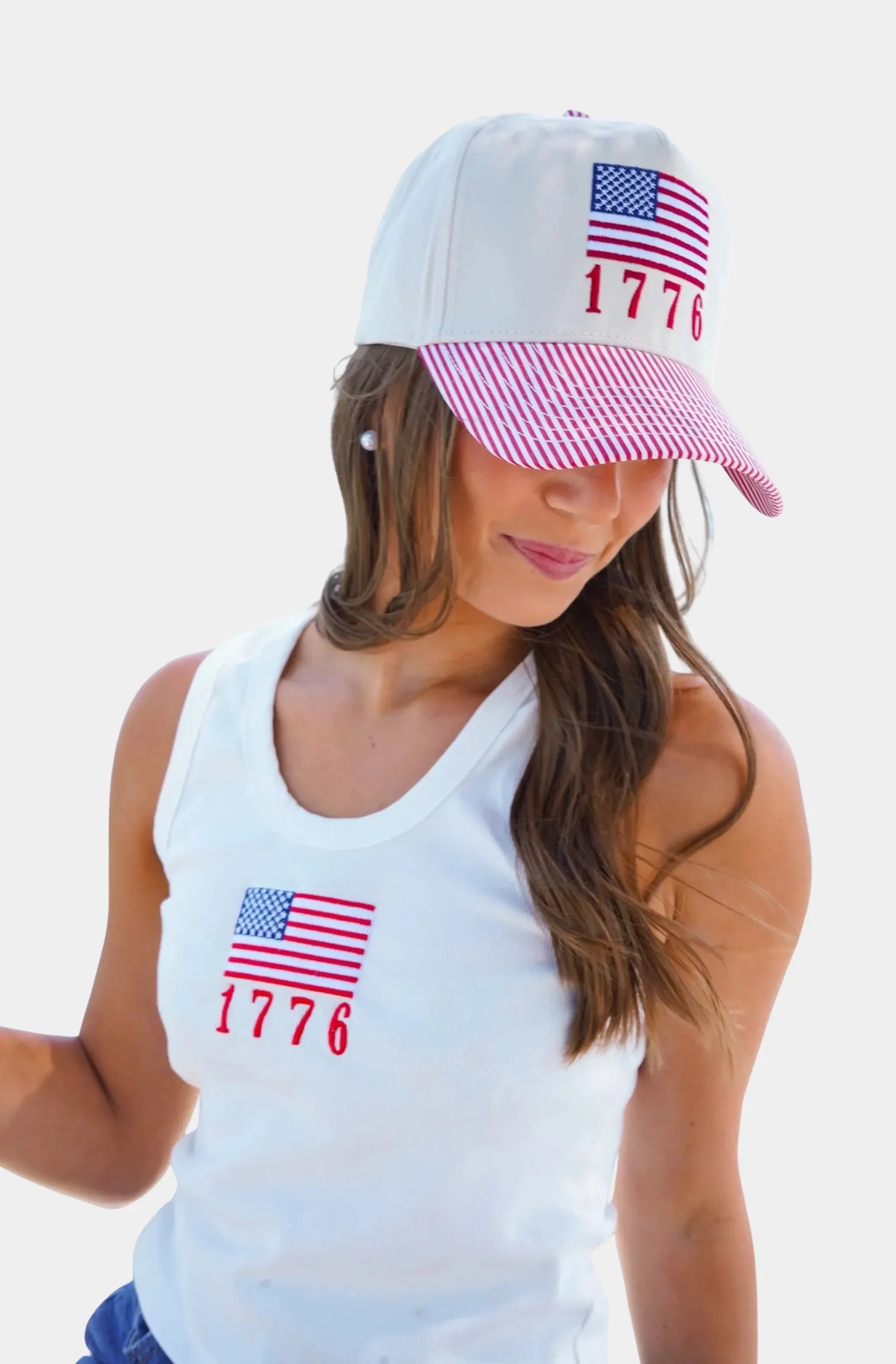 1776 American Flag Hat
