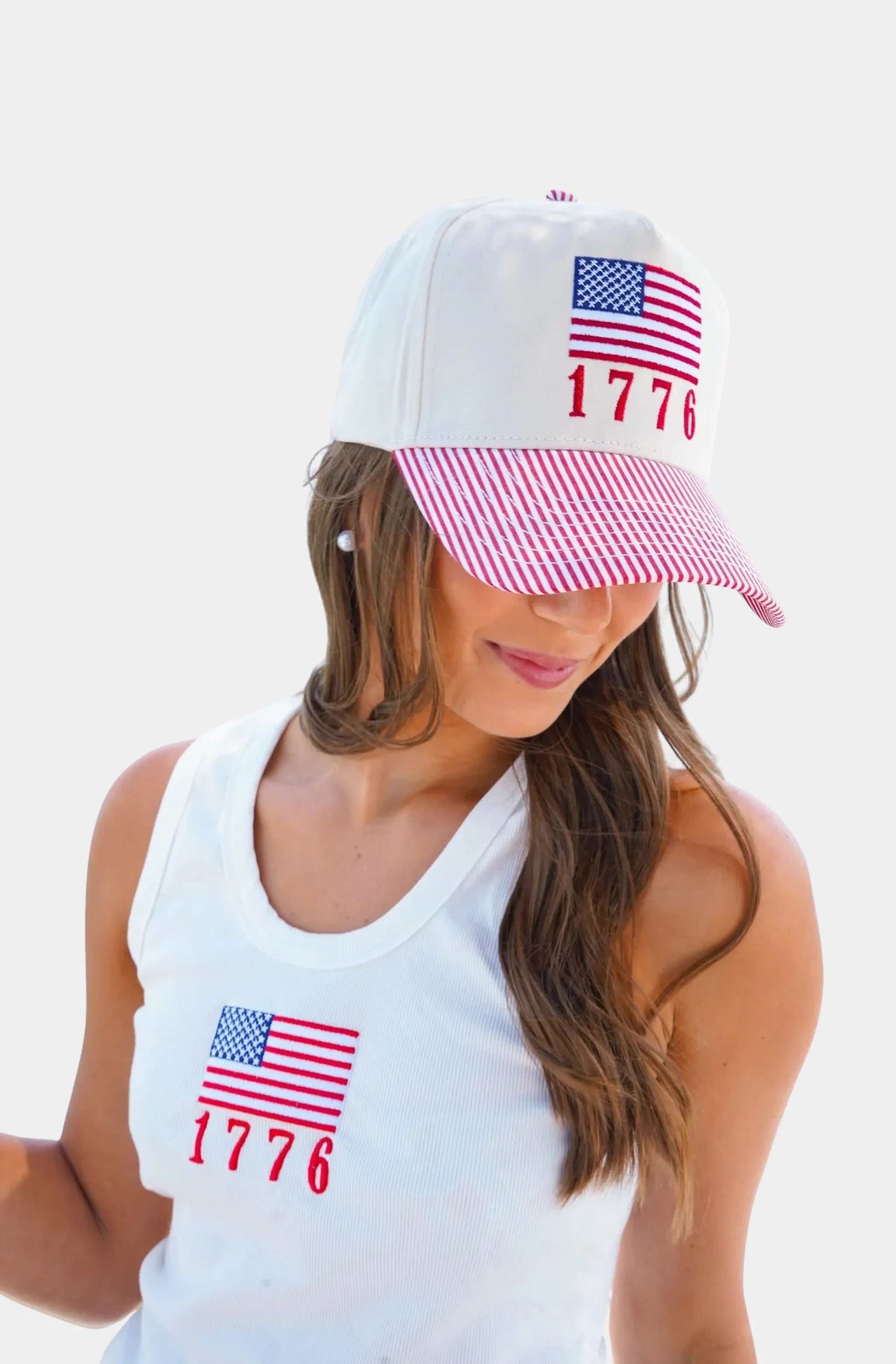 1776 American Flag Hat