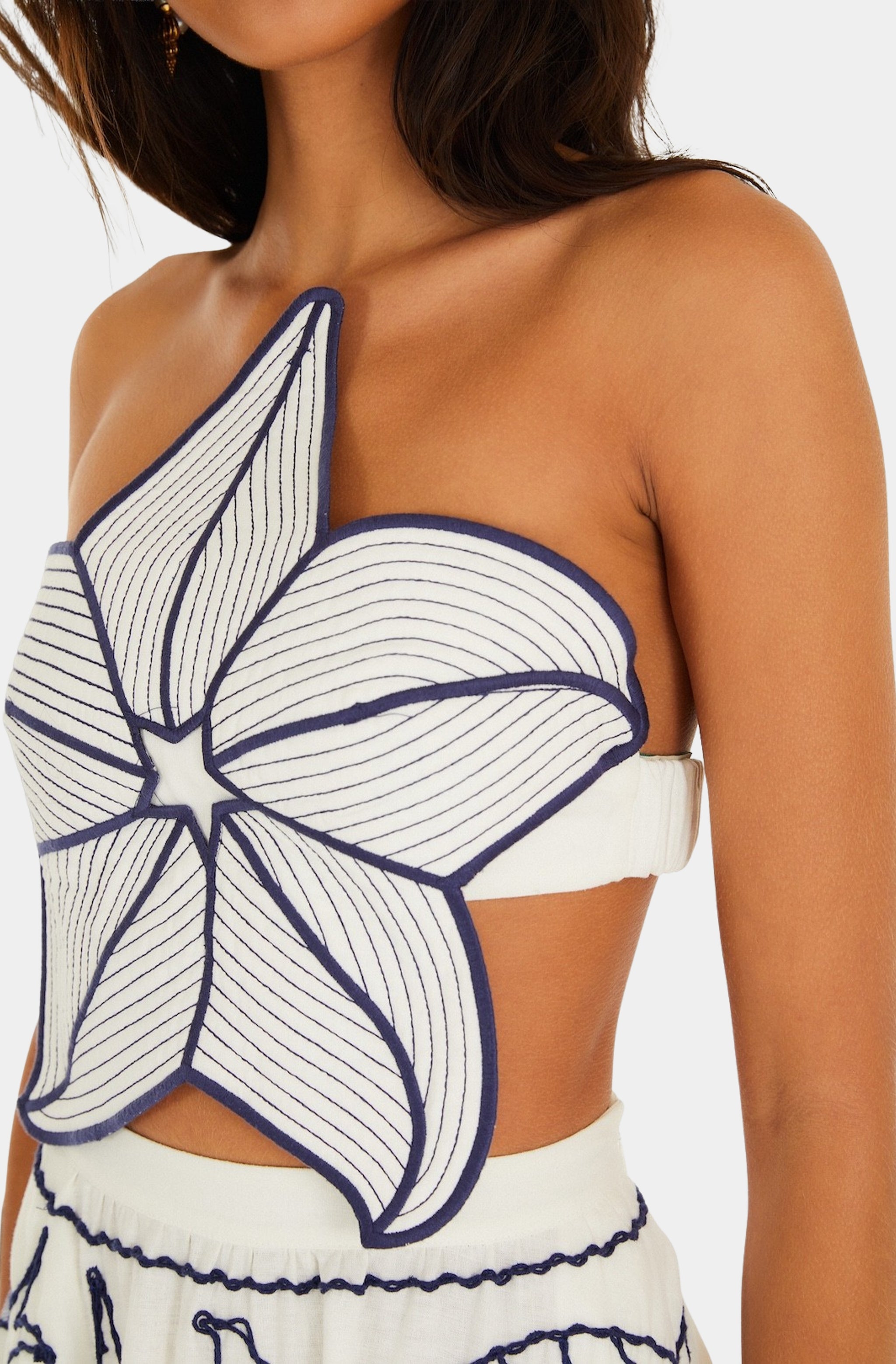 Coast Stars Off-White Top