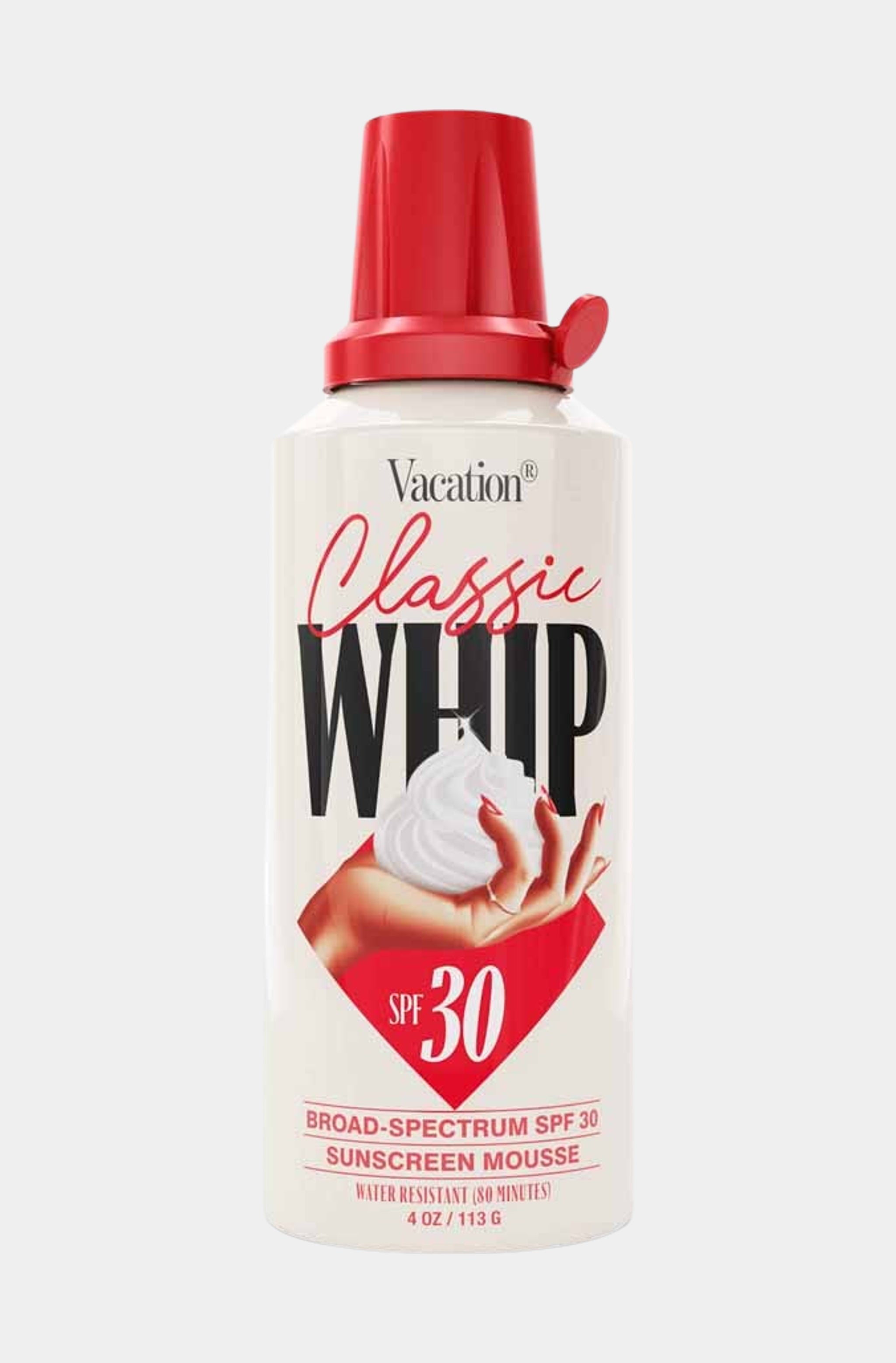 Classic Whip SPF 30, 4.0 oz
