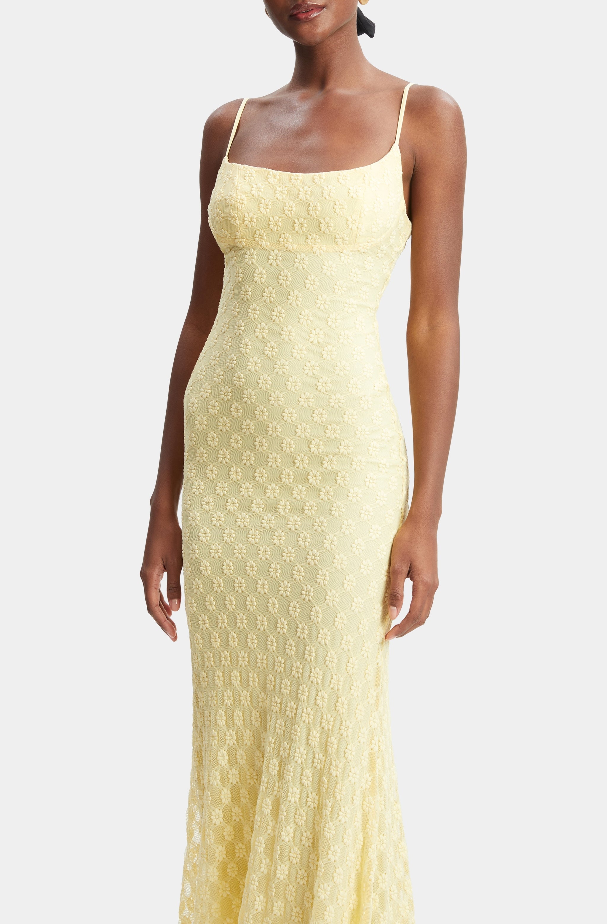 Adoni Mesh Midi Dress