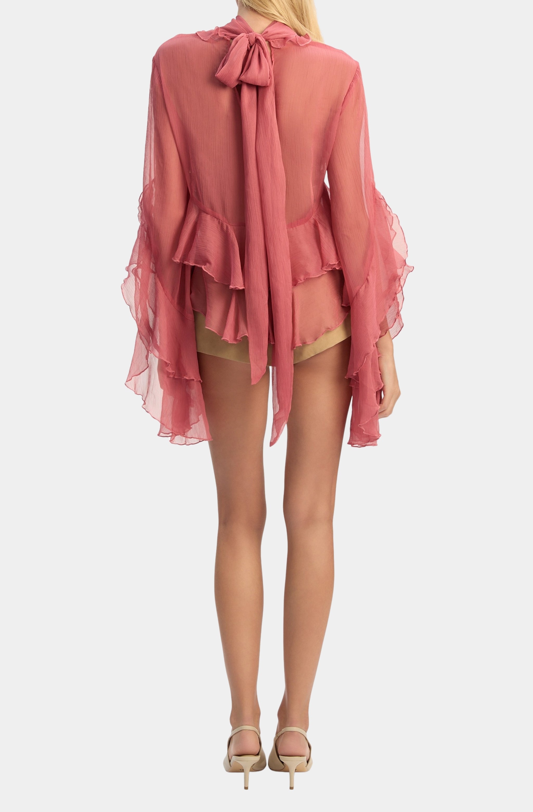 Anyssa Ruffle Blouse