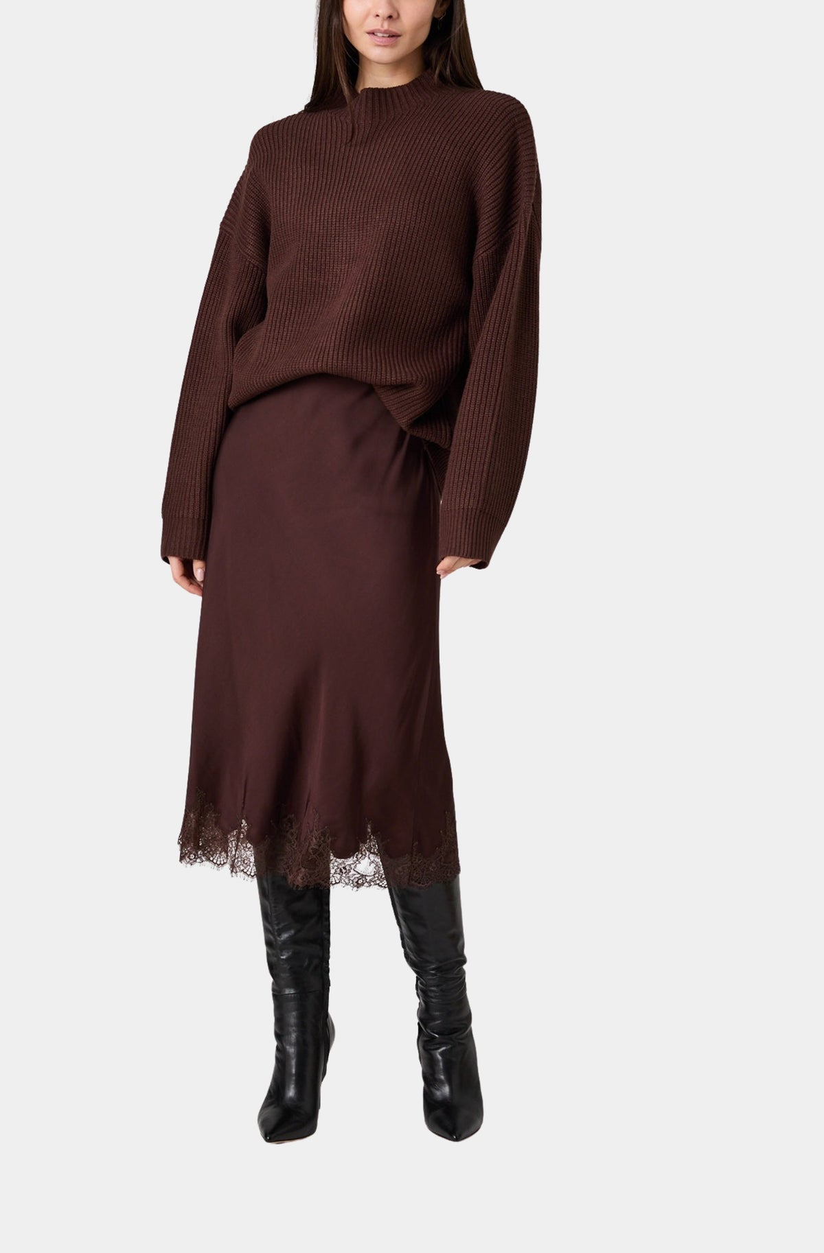 Babysoft Mockneck Rib Pullover