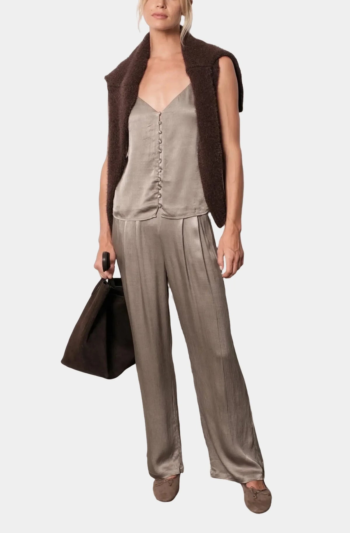 Button Front Camisole