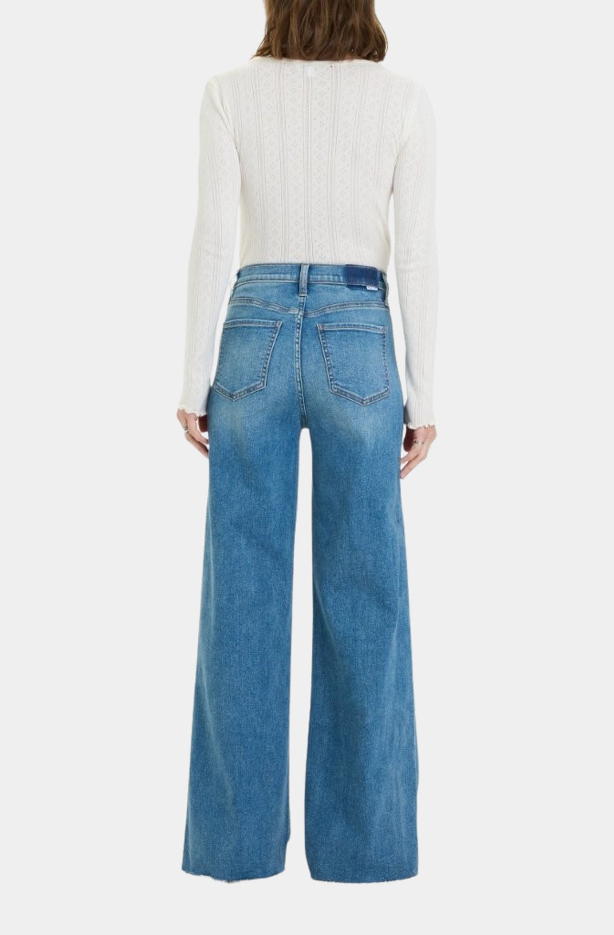 Far Out W/ Seaming High Rise Wide Leg