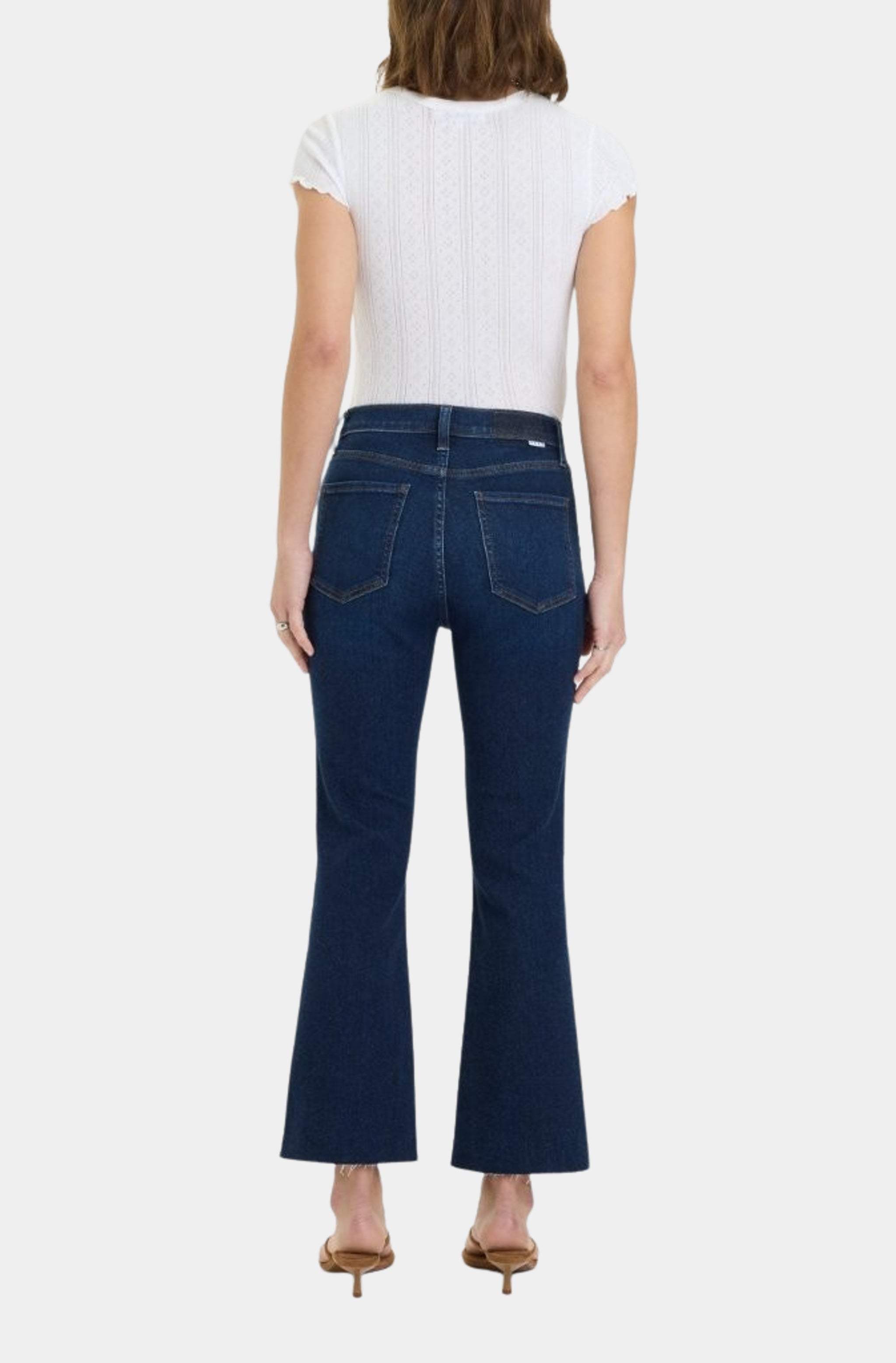 Shy Girl High Rise Crop Flare
