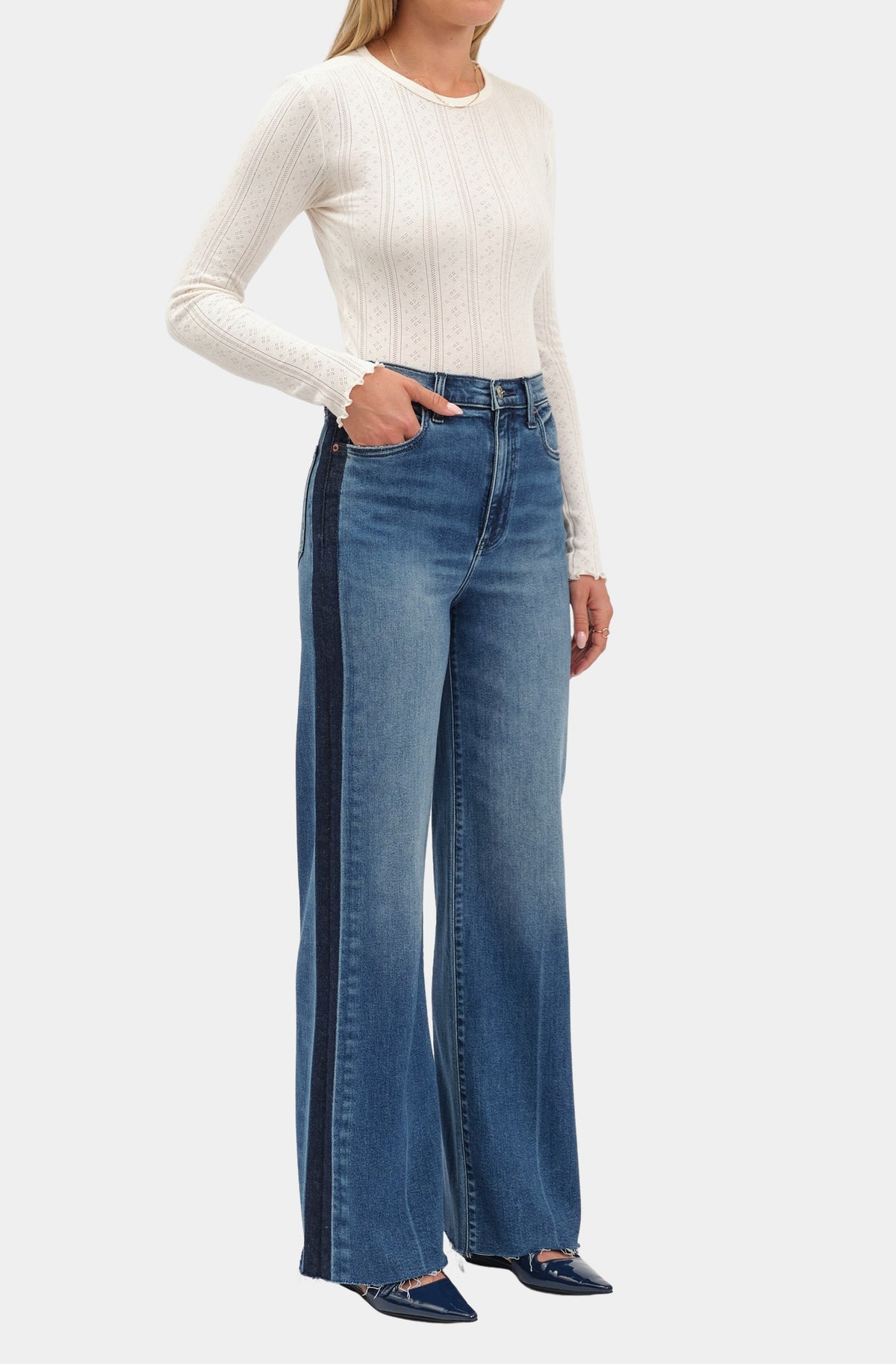 Far Out High Rise Wide Leg