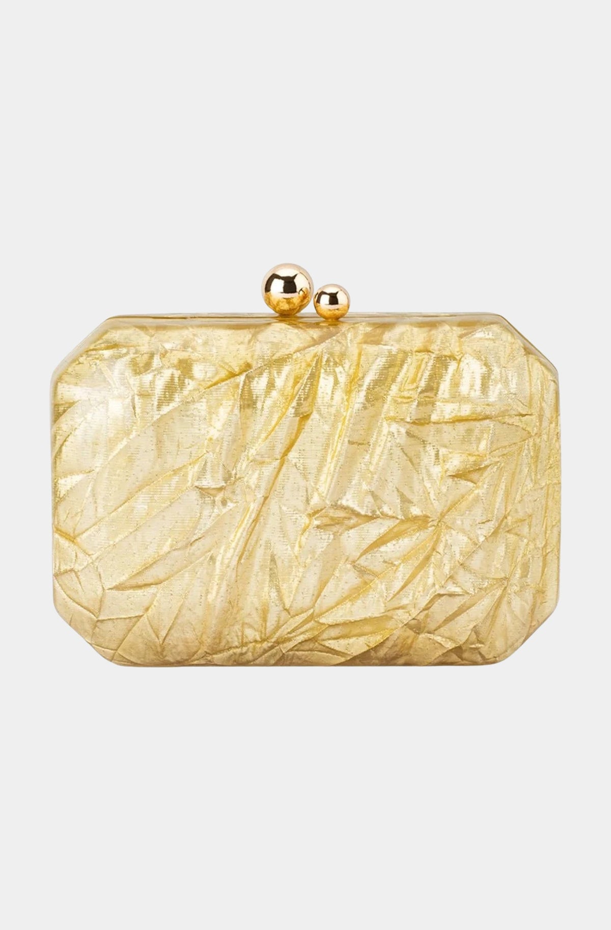 Mateo Metallic Clutch