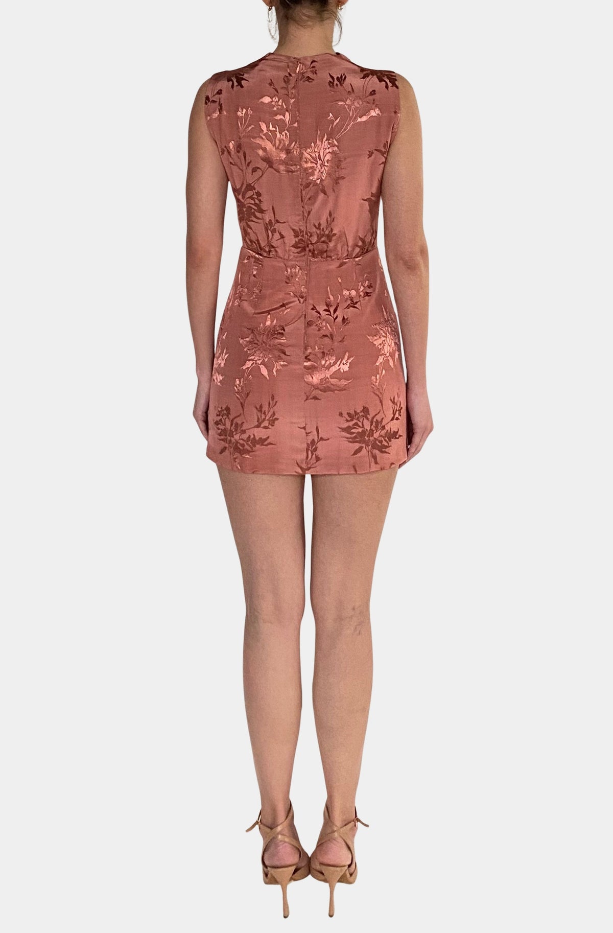 Cowl Mini Dress