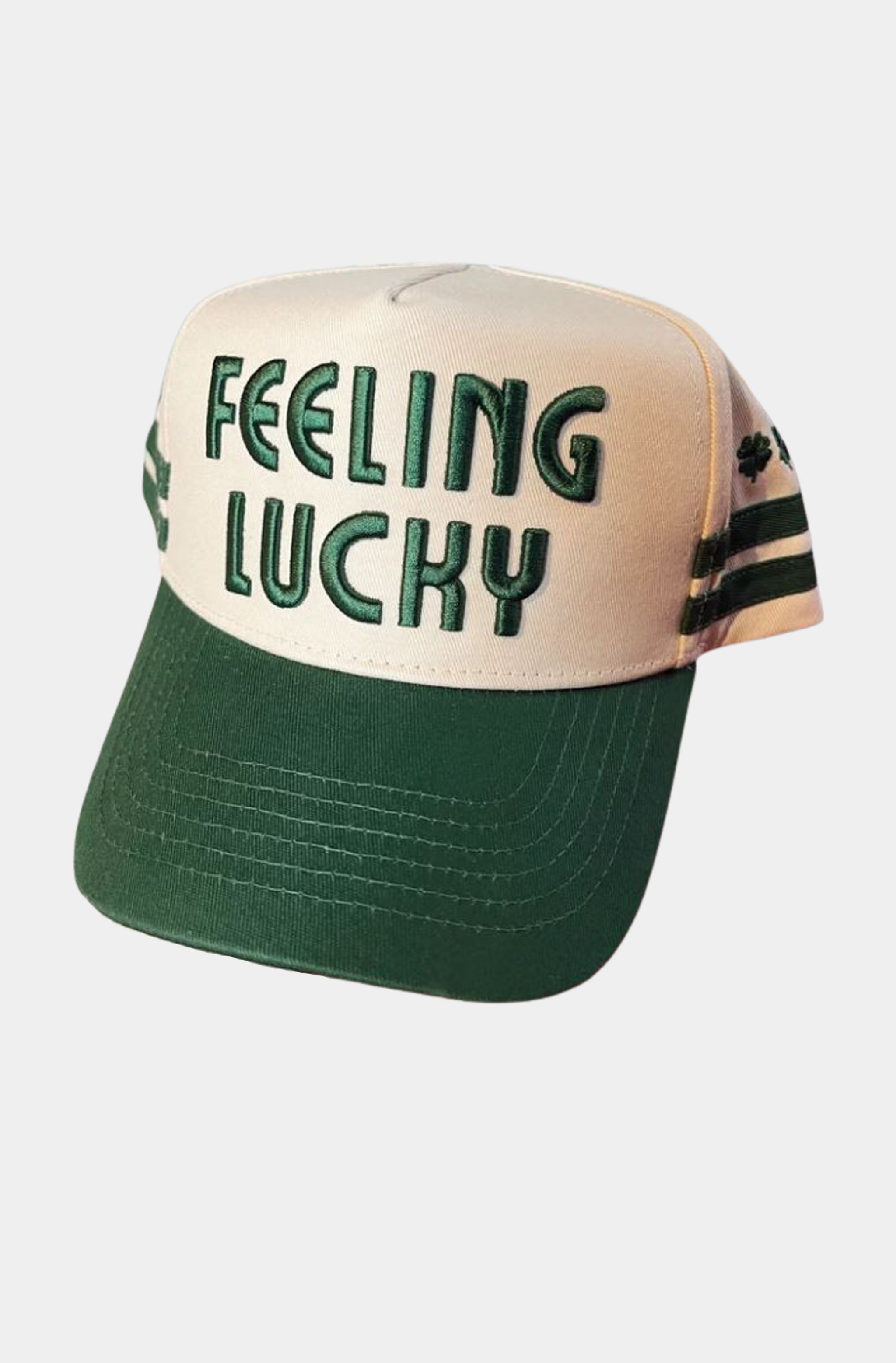 Feeling Lucky Vintage Trucker Hat