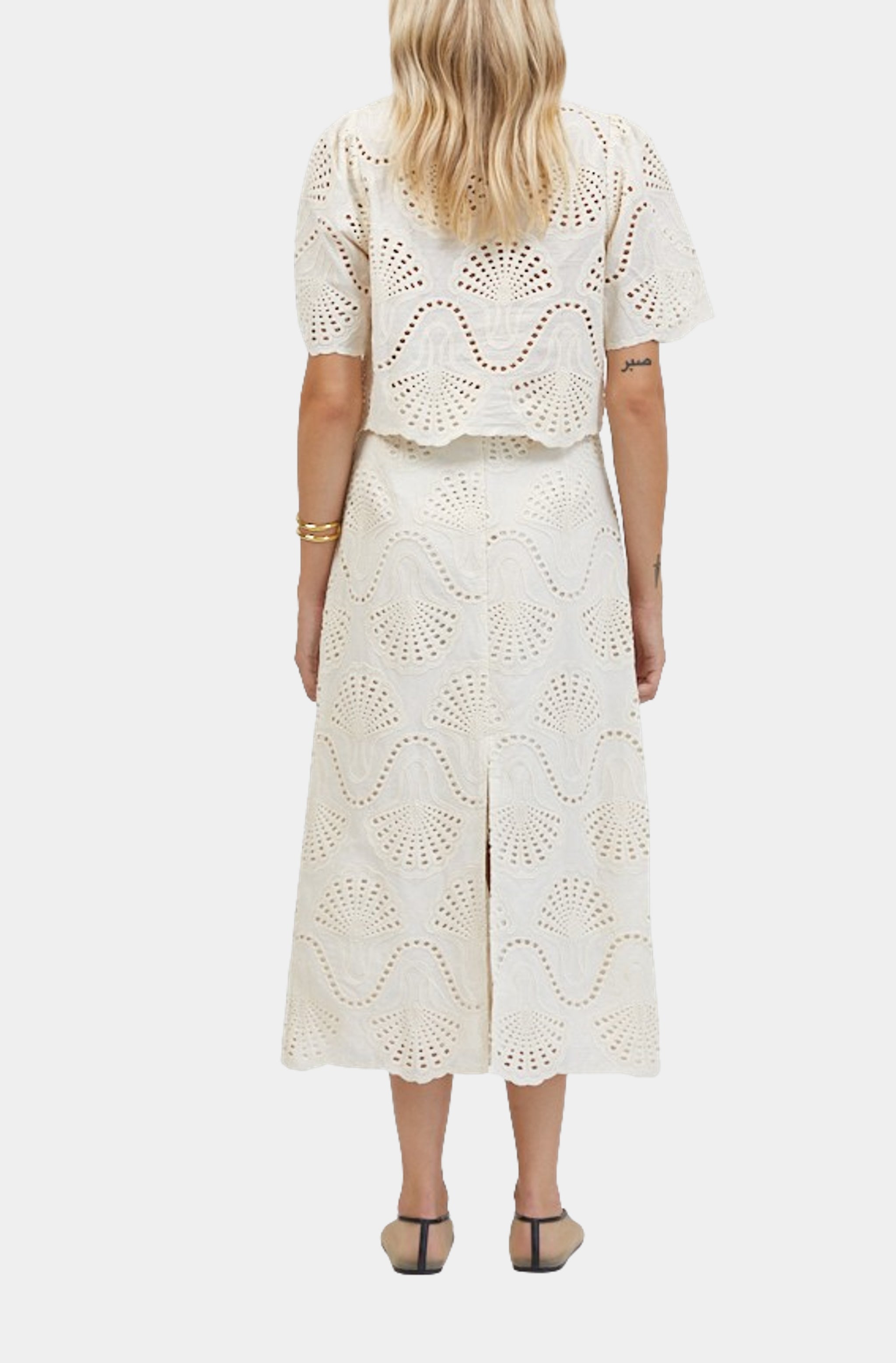Cannes Eyelet Top